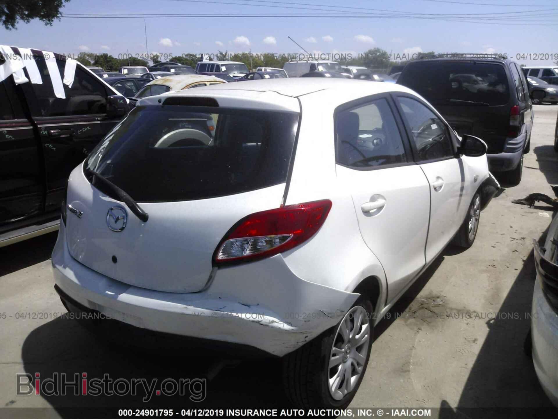 2014 MAZDA MAZDA2 - VIN: JM1DE1KY7E0178314 - Фото 4