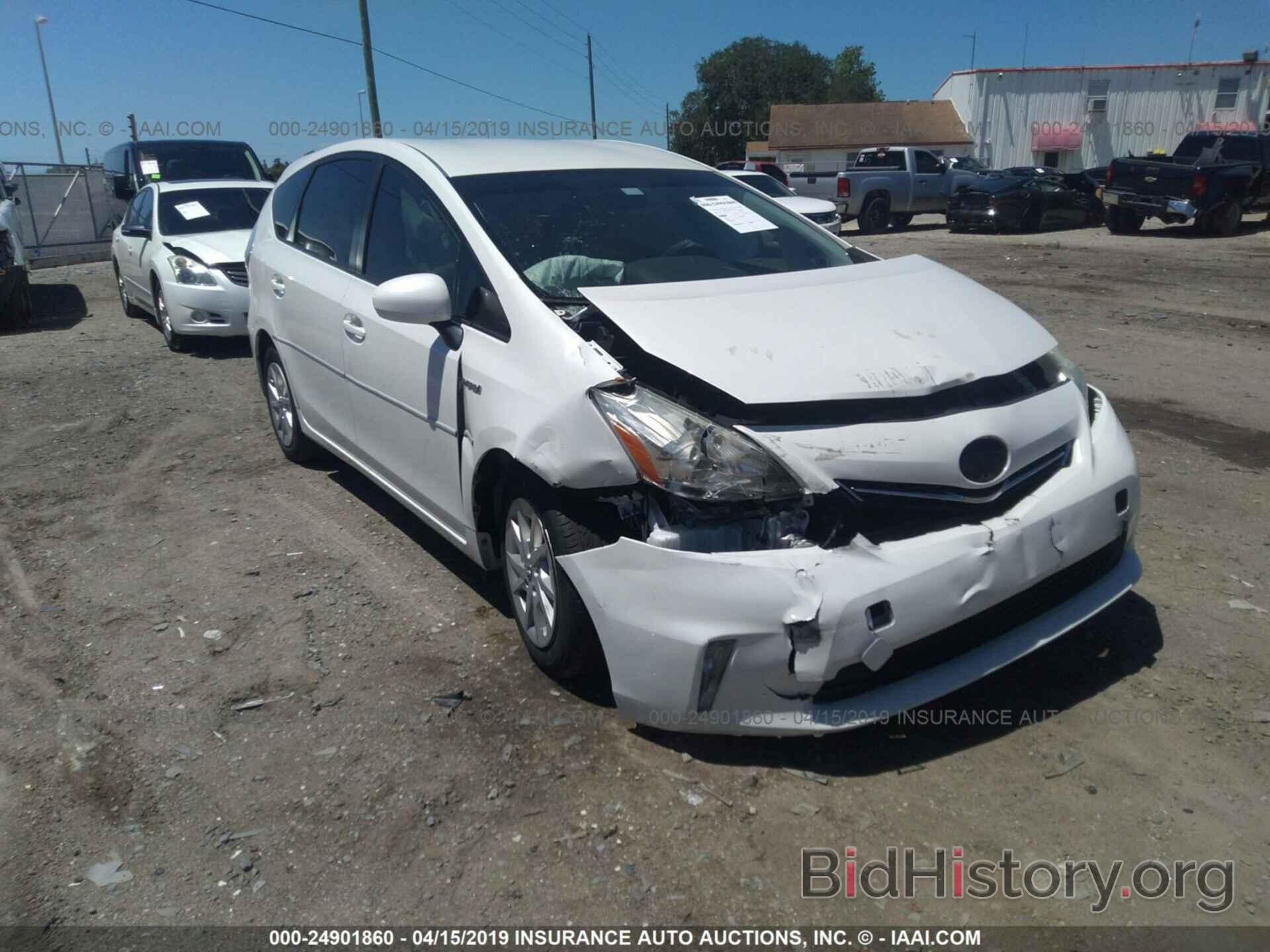 Photo JTDZN3EU9C3065566 - TOYOTA PRIUS V 2012