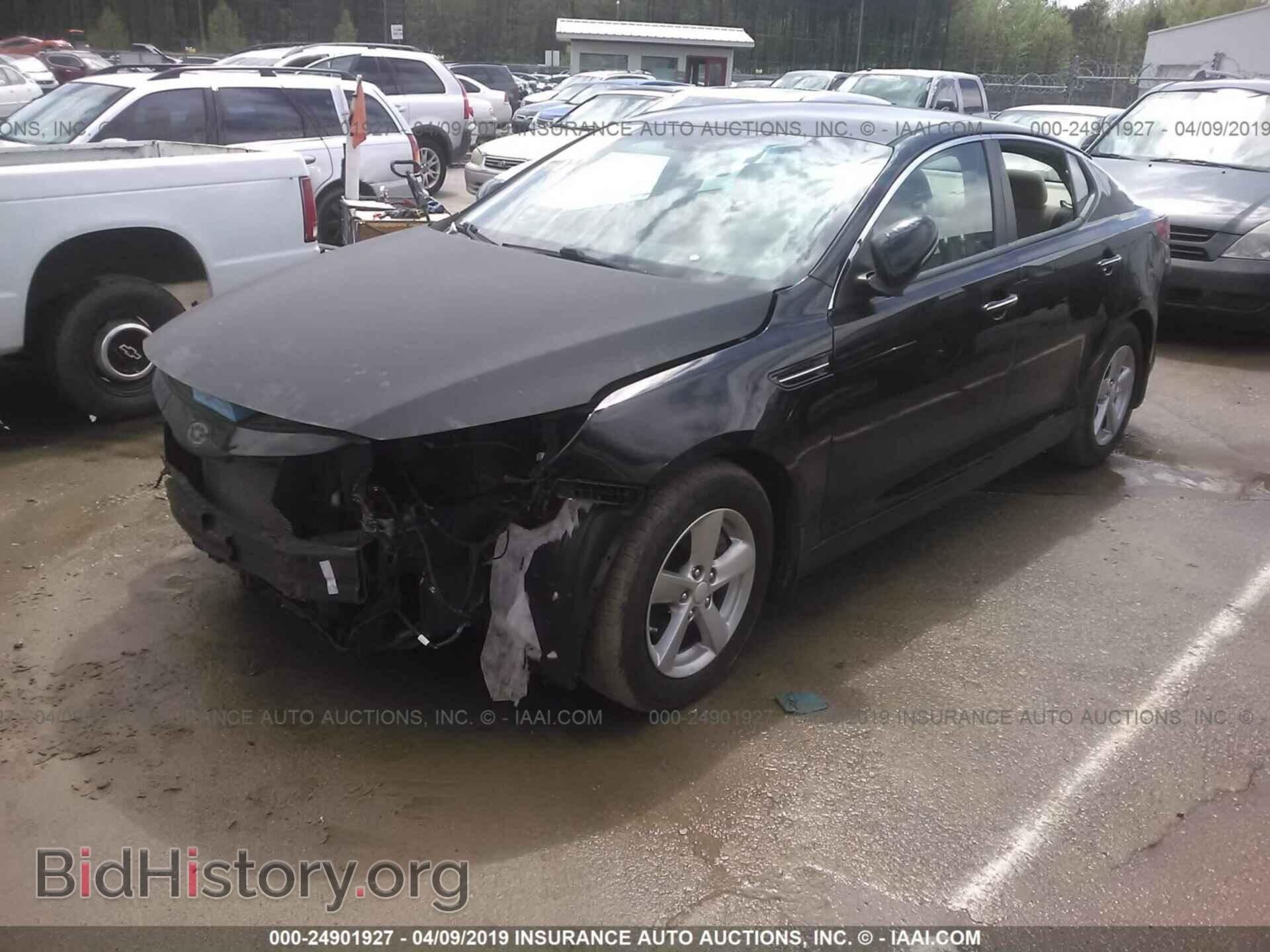 2014 KIA OPTIMA - VIN: 5XXGM4A72EG316737 - Фото 2