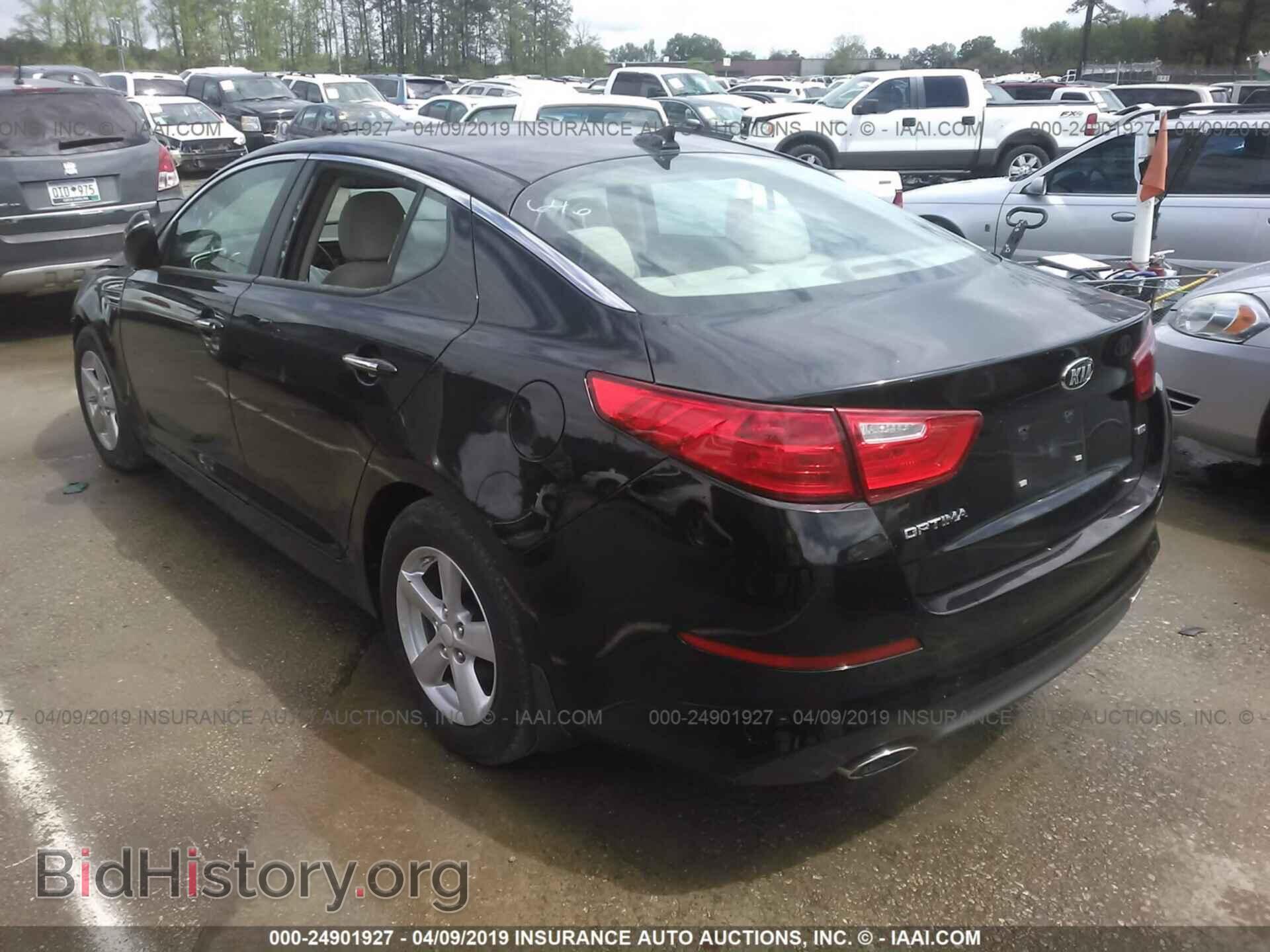 2014 KIA OPTIMA - VIN: 5XXGM4A72EG316737 - Фото 3