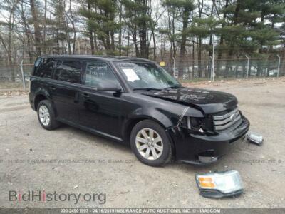 2012 Ford FLEX SE, черный — VIN 2FMGK5BC2CBD10601, IAAI