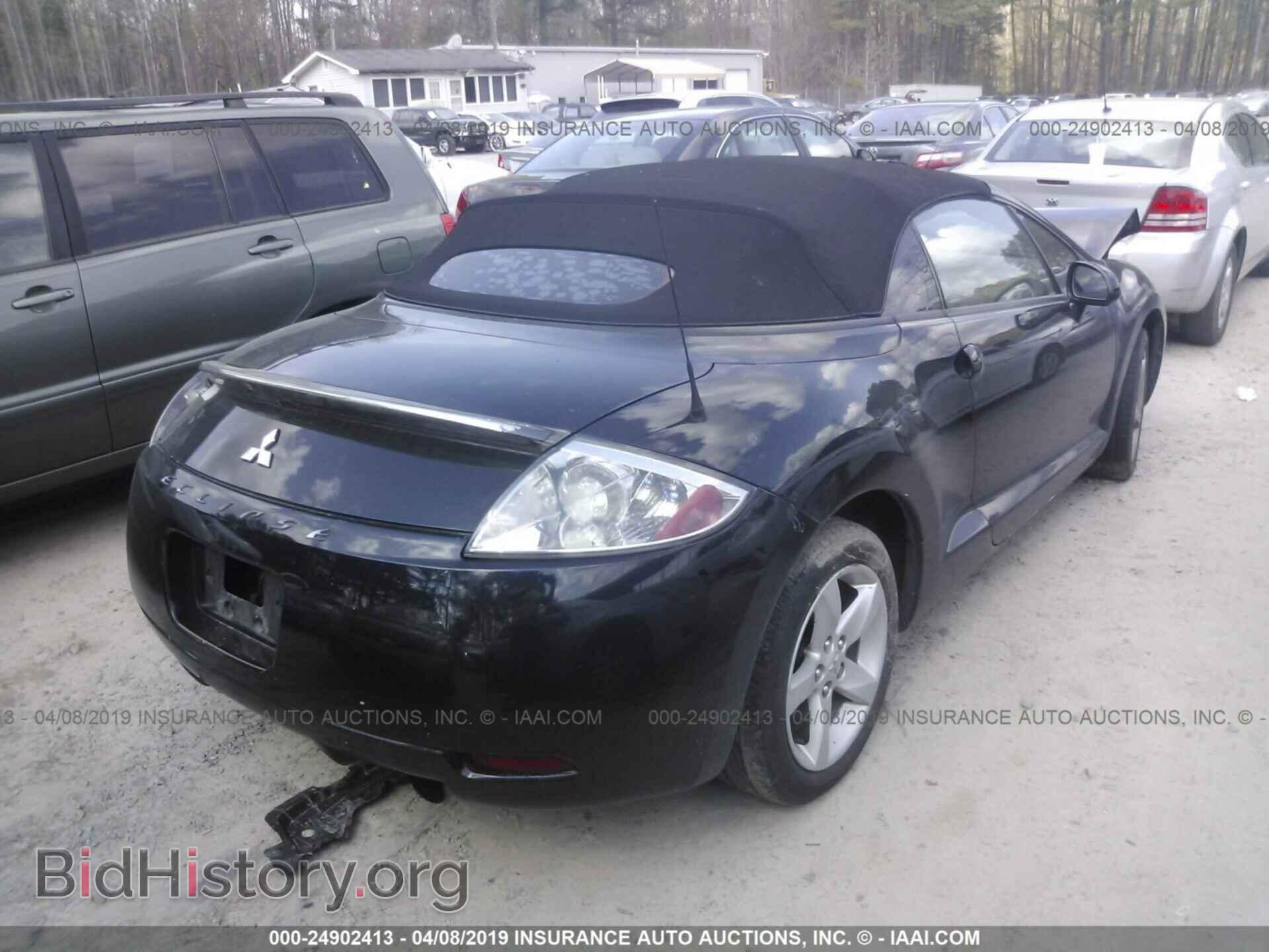 2007 MITSUBISHI ECLIPSE - VIN: 4A3AL25F97E009262 - Фото 4