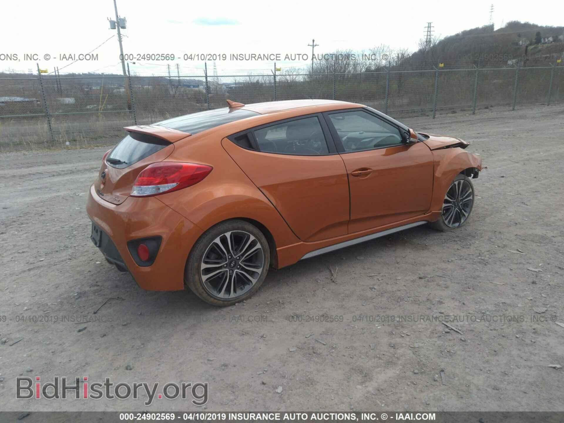 2016 HYUNDAI VELOSTER - VIN: KMHTC6AE9GU287631 - Фото 4