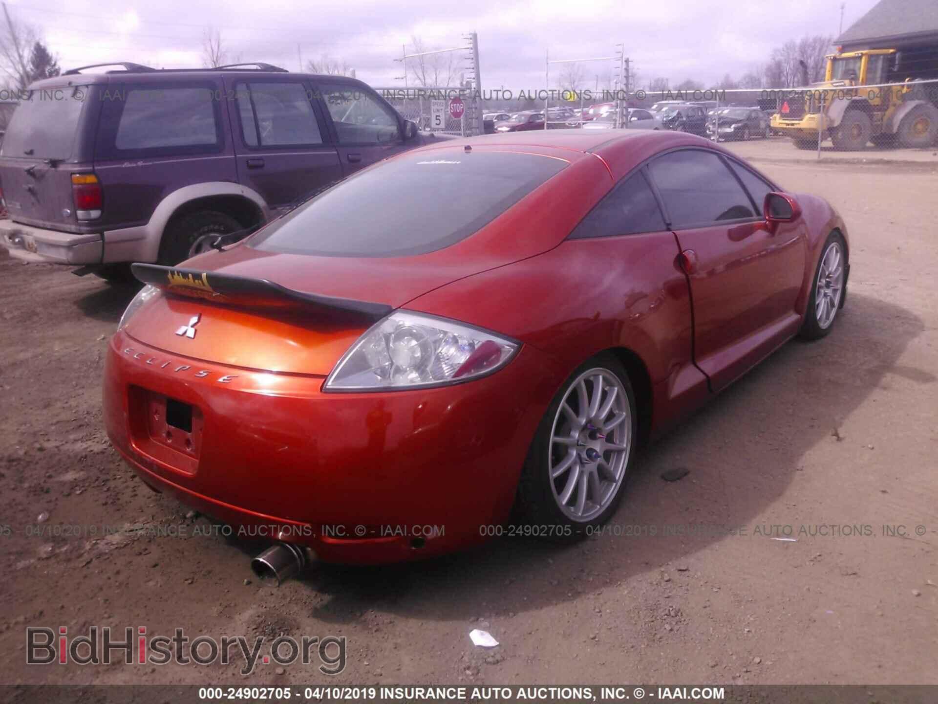 2006 MITSUBISHI ECLIPSE - VIN: 4A3AK24F76E042280 - Фото 4