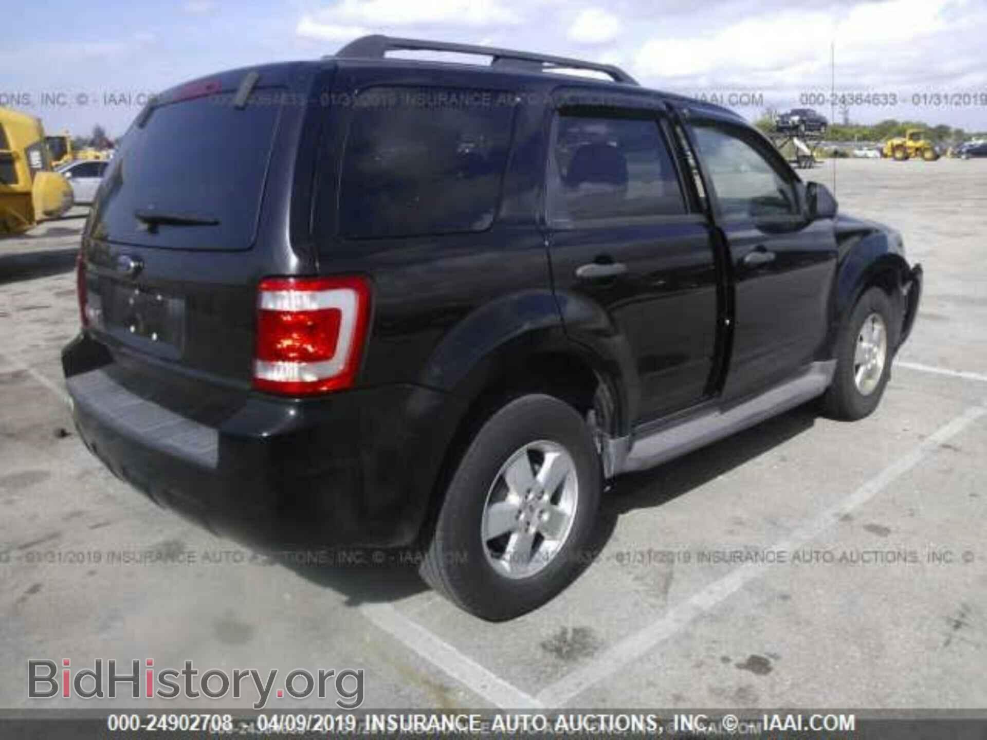 2009 FORD ESCAPE - VIN: 1FMCU03G19KA59601 - Фото 4
