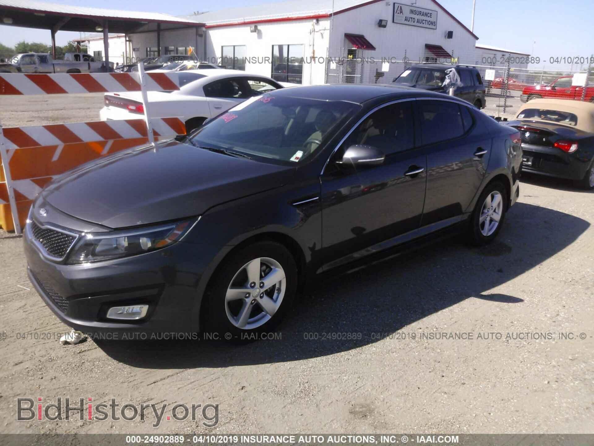 2015 KIA OPTIMA - VIN: KNAGM4A7OF5621589 - Photo 2