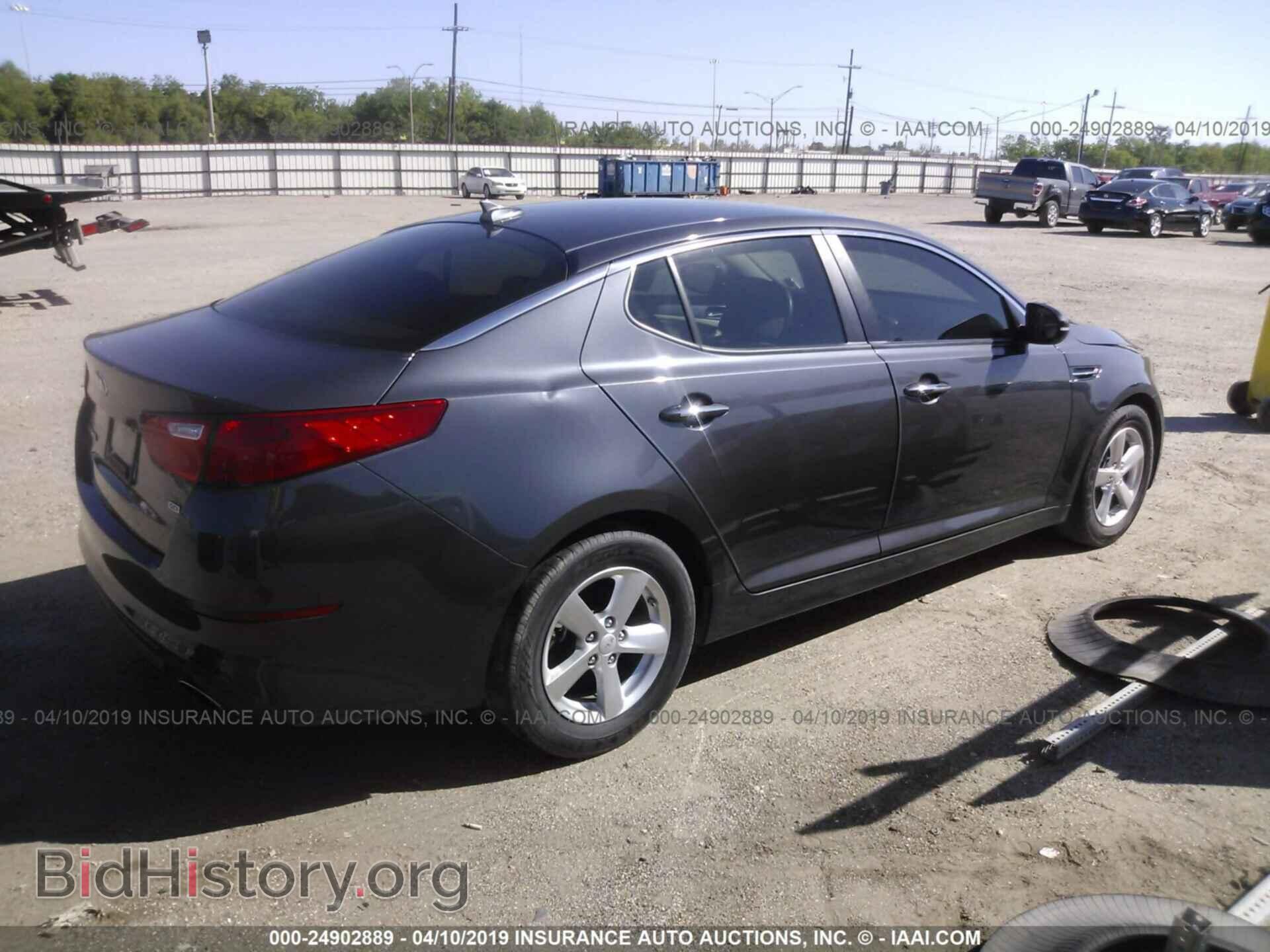 2015 KIA OPTIMA - VIN: KNAGM4A7OF5621589 - Photo 4