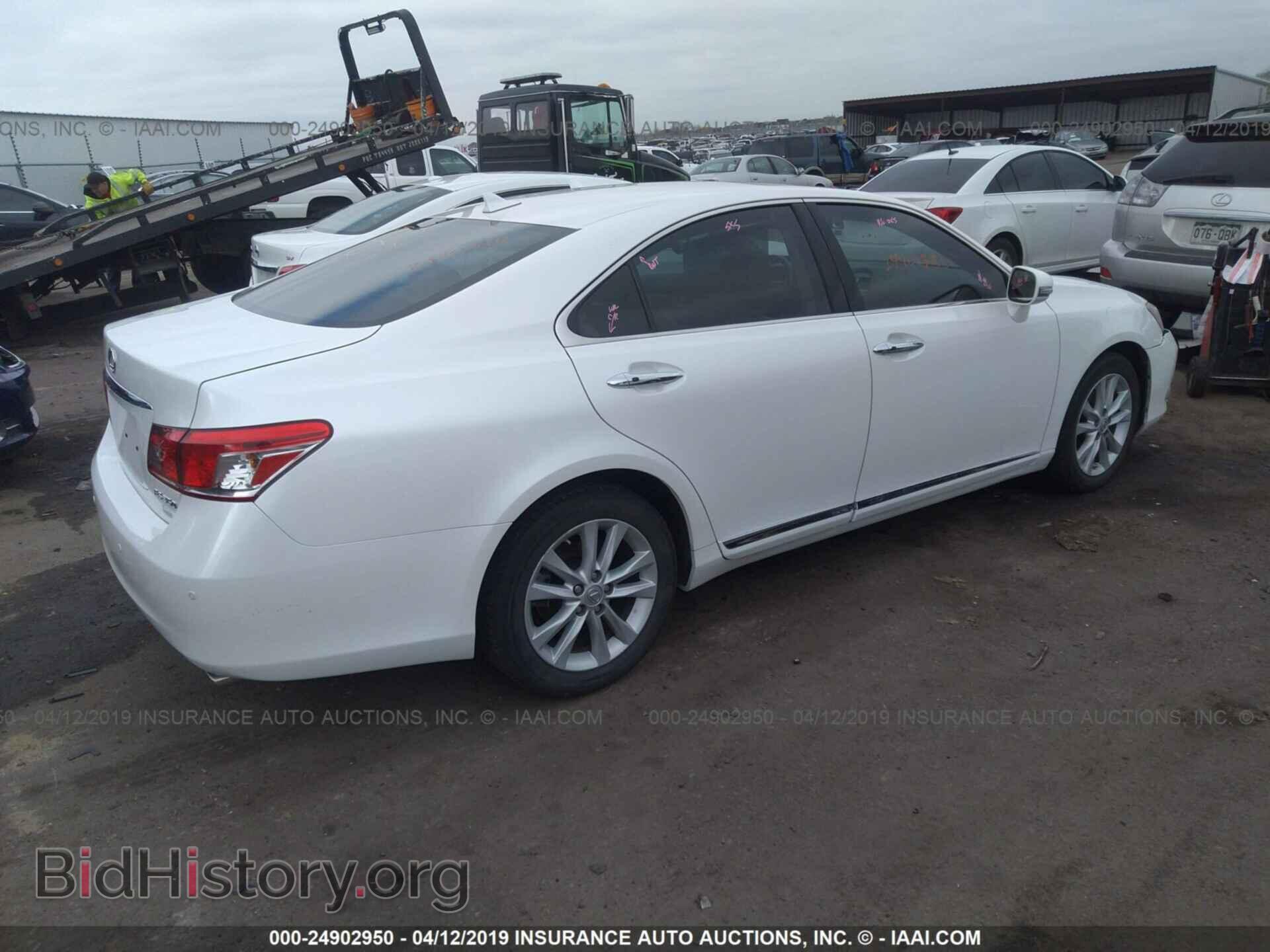 2011 LEXUS ES - VIN: JTHBK1EG1B2471210 - Фото 4