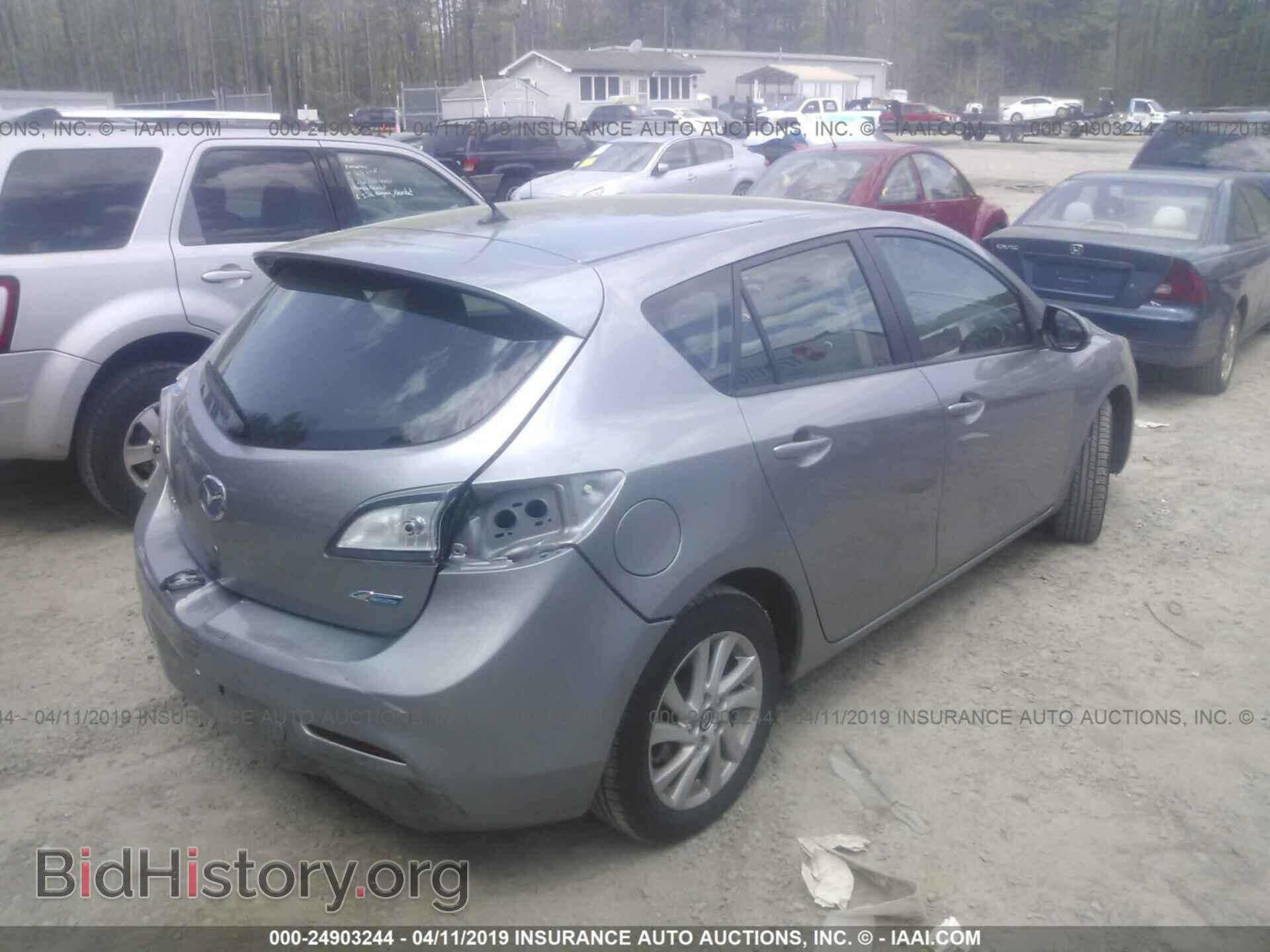 2013 MAZDA 3 - VIN: JM1BL1L73D1819311 - Фото 4