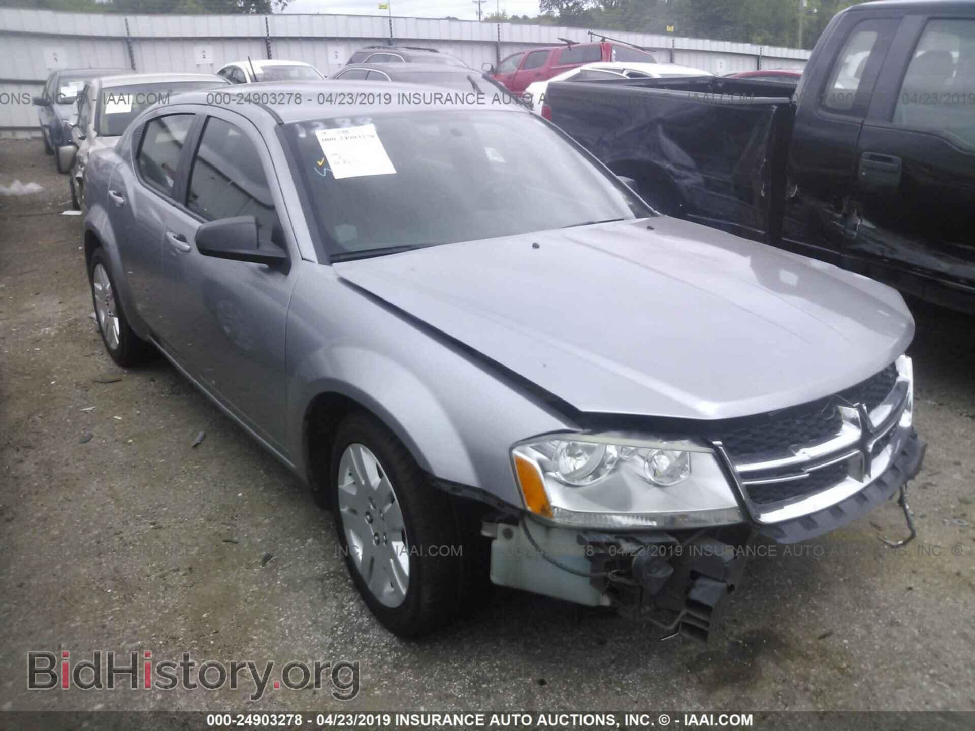 Photo 1C3CDZAB8DN652495 - DODGE AVENGER 2013