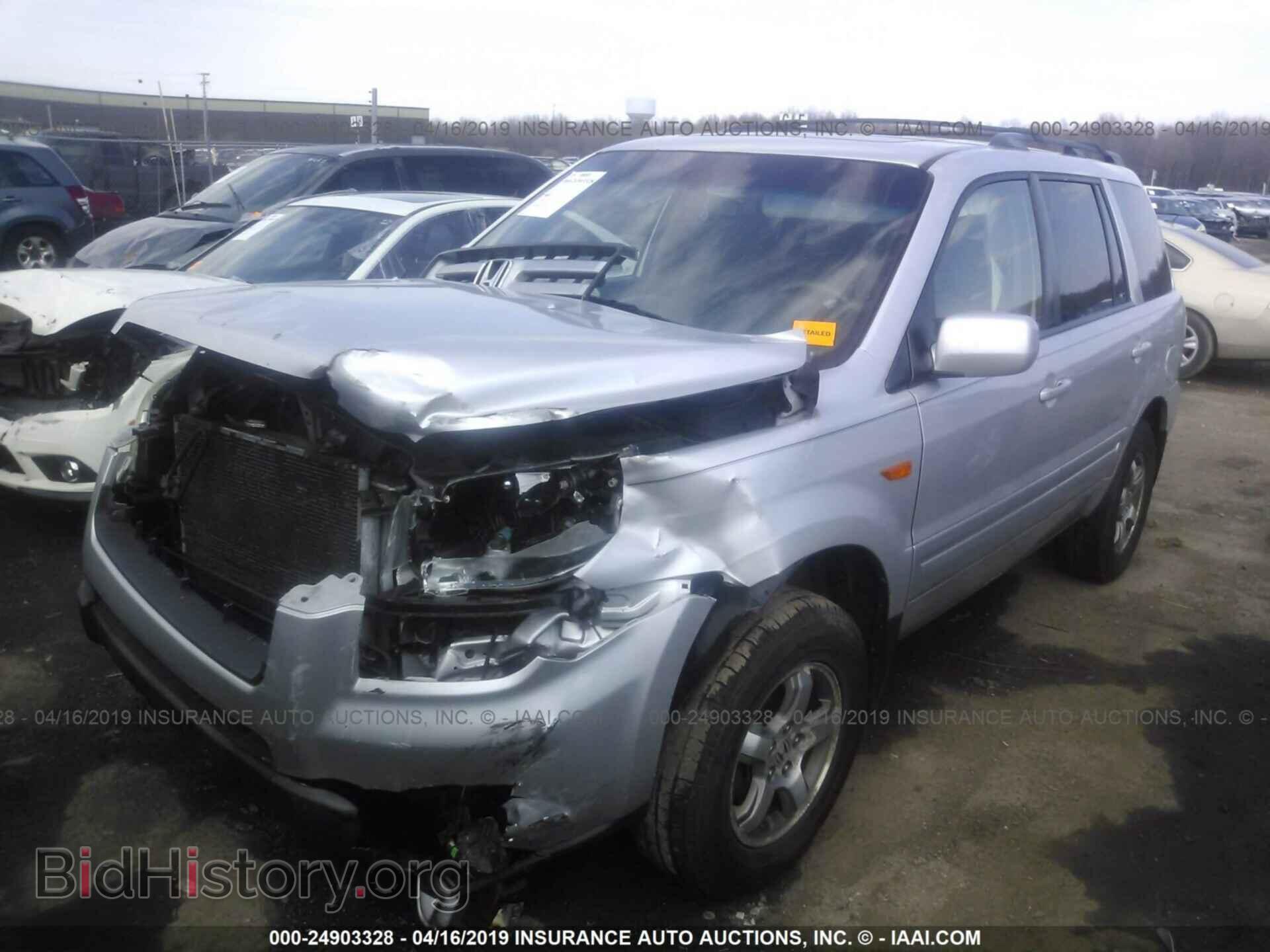 2008 HONDA PILOT - VIN: 5FNYF18318B027758 - Фото 2