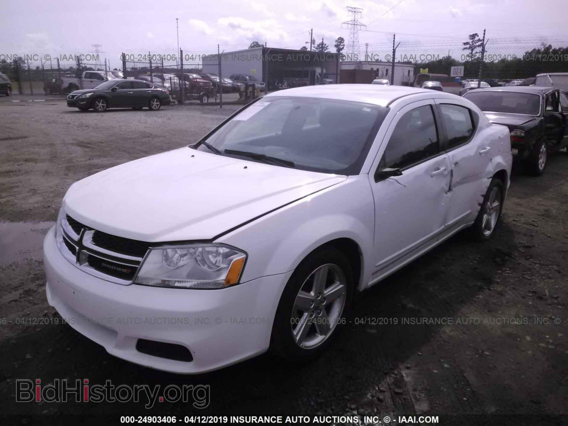 2013 DODGE AVENGER - VIN: 1C3CDZAB0DN712446 - Фото 2