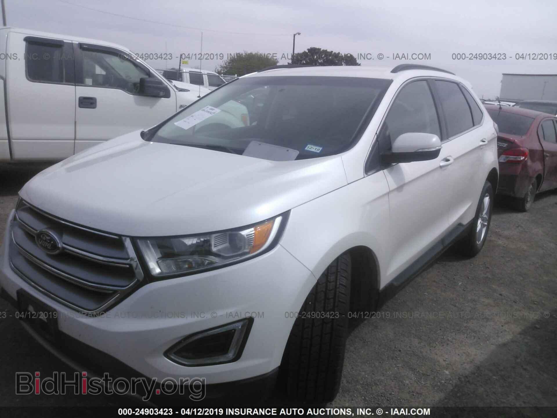 2015 FORD EDGE - VIN: 2FMTK3J95FBB73117 - Фото 2