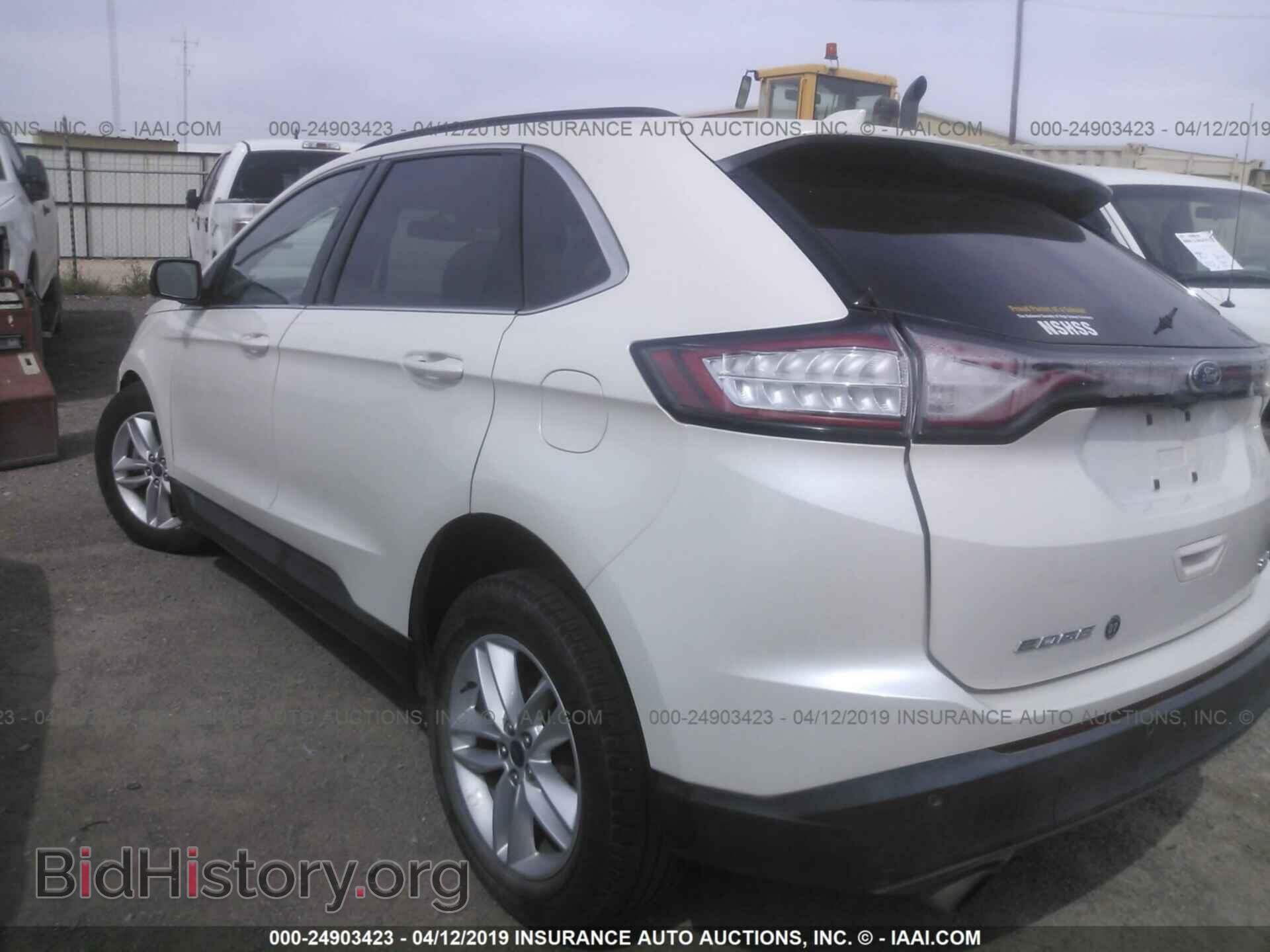 2015 FORD EDGE - VIN: 2FMTK3J95FBB73117 - Фото 3