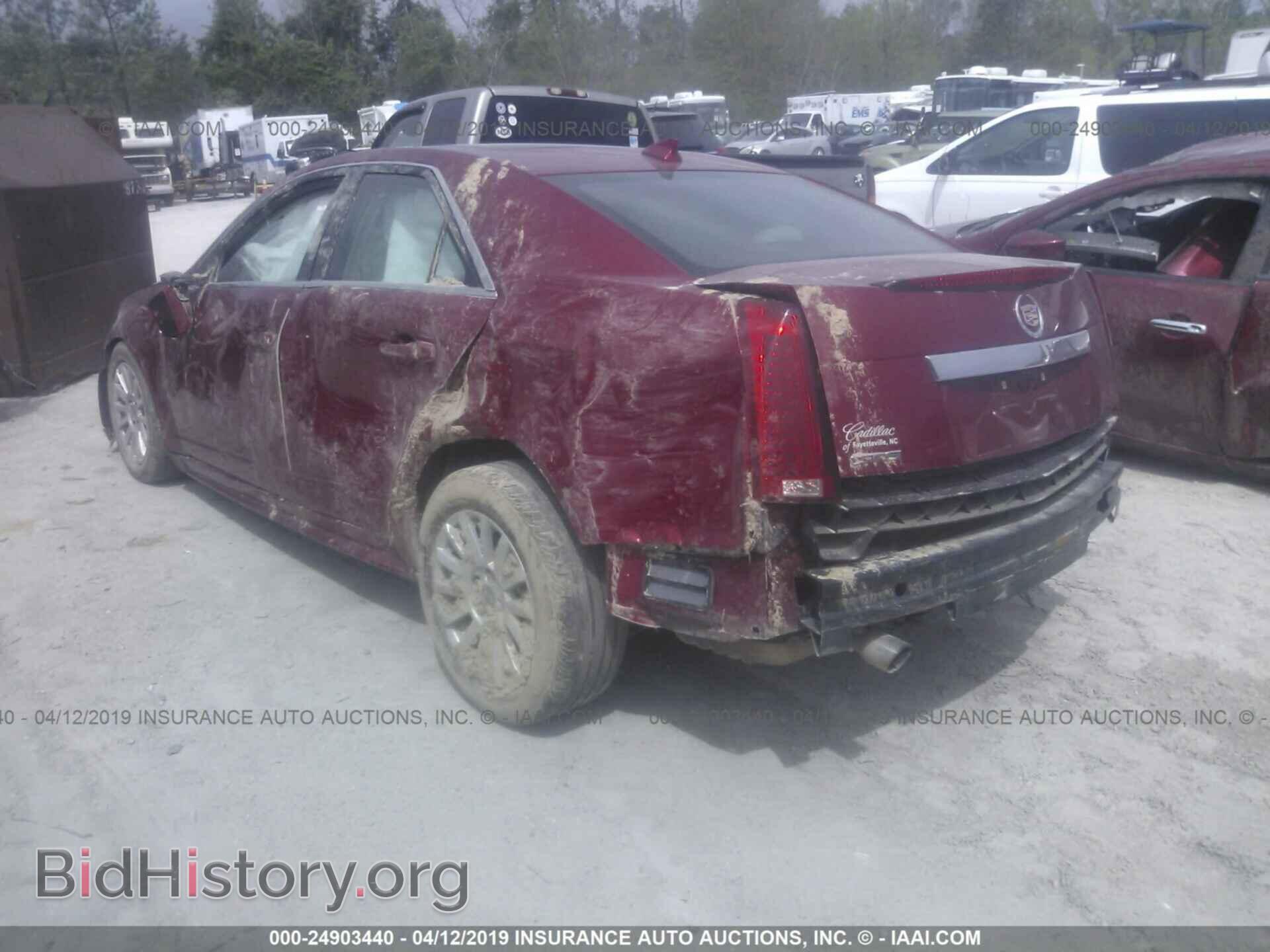 2011 CADILLAC CTS - VIN: 1G6DE5EY2B0165407 - Фото 3