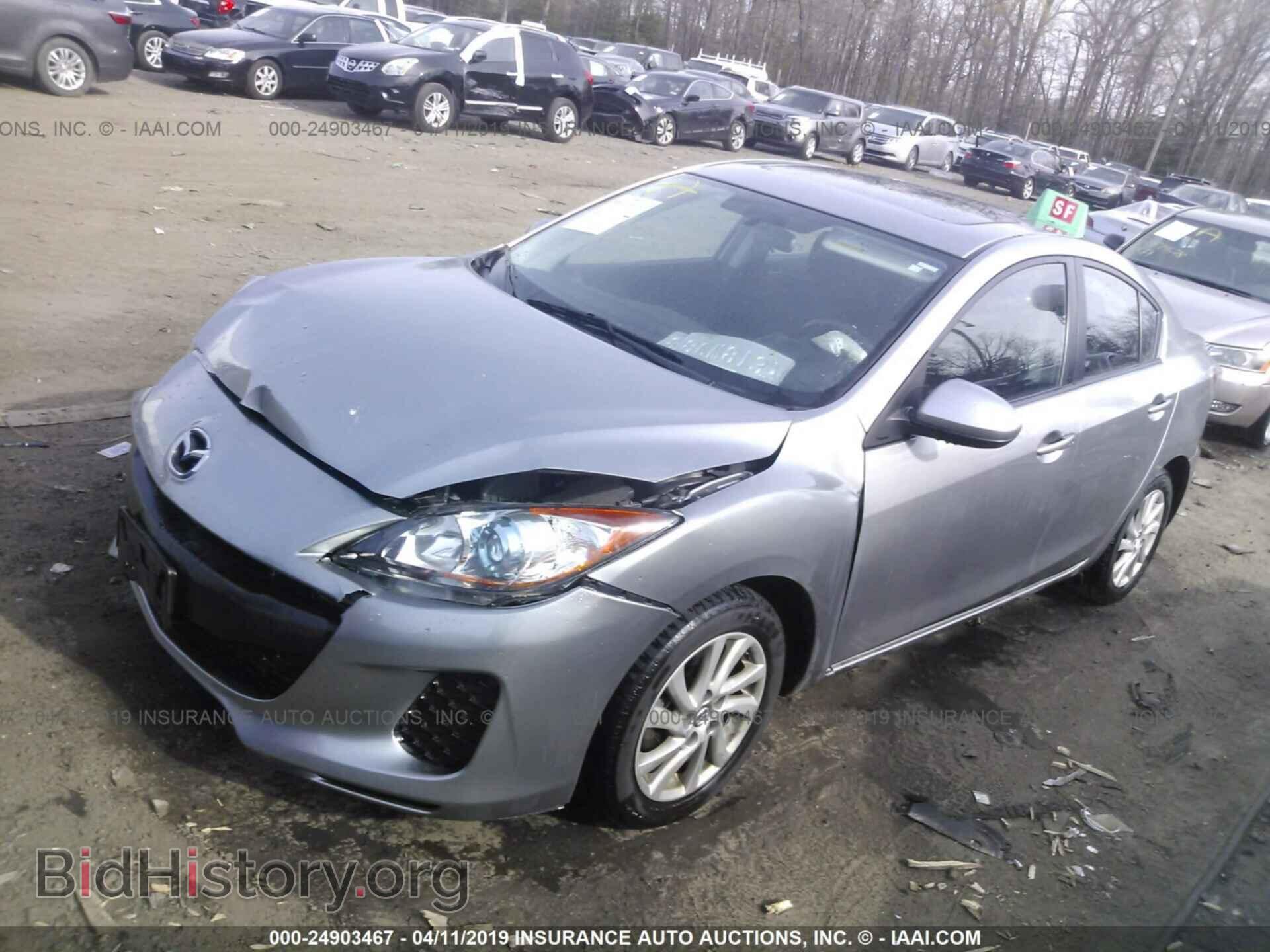 2013 MAZDA 3 - VIN: JM1BL1VPXD1747682 - Фото 2