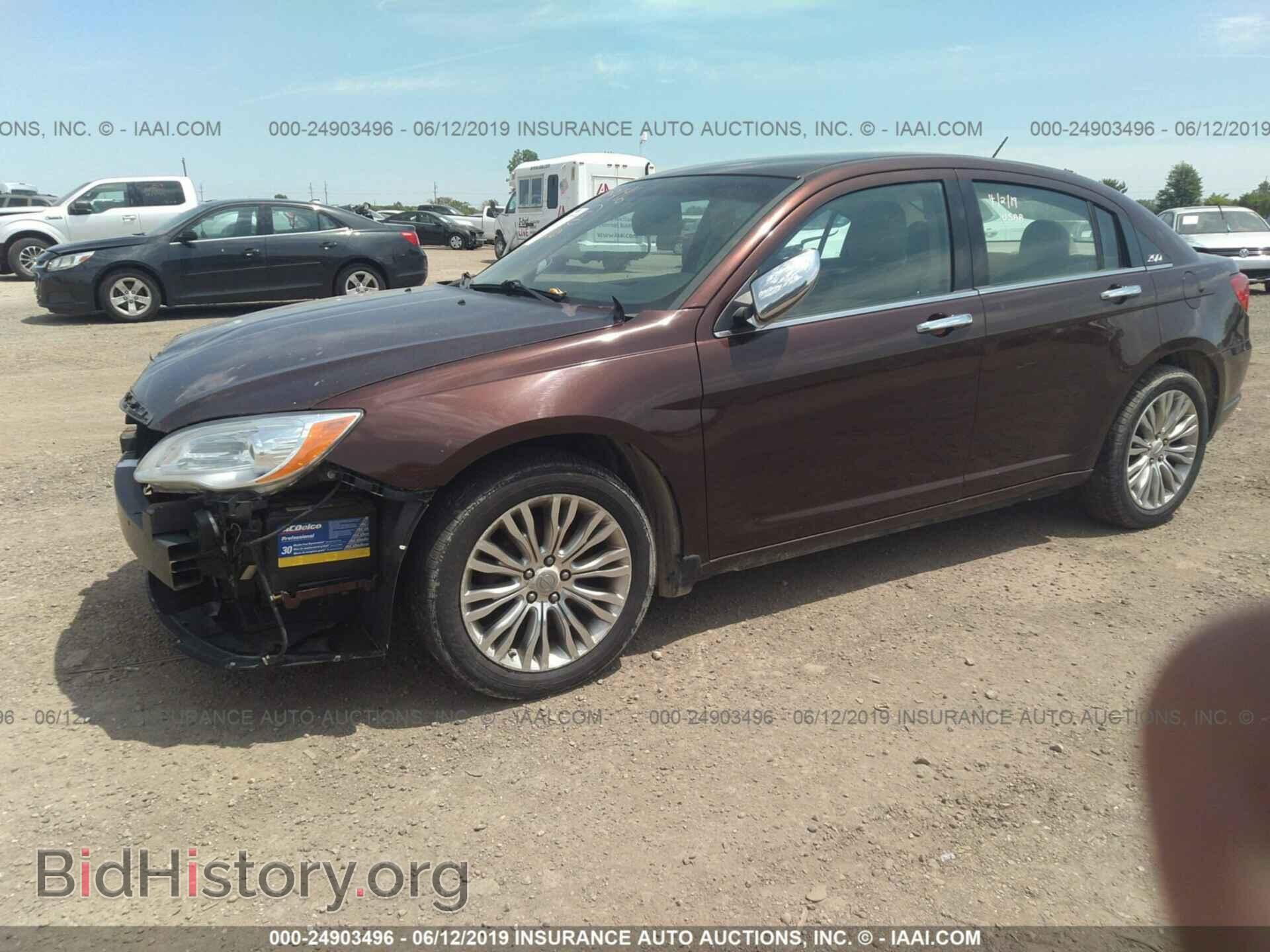 2012 CHRYSLER 200 - VIN: 1C3CCBCB9CN304565 - Фото 2