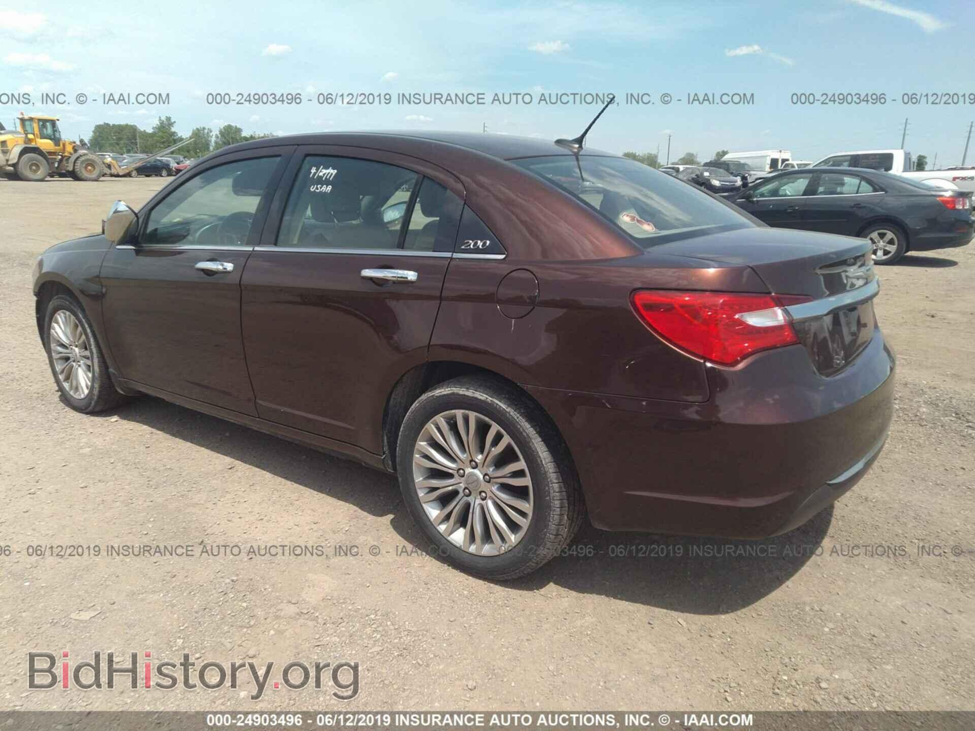 2012 CHRYSLER 200 - VIN: 1C3CCBCB9CN304565 - Фото 3