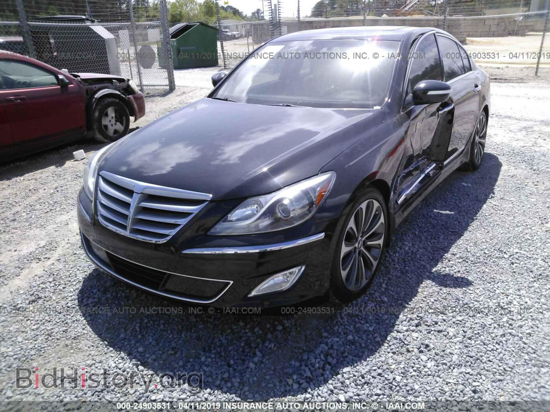 2014 HYUNDAI GENESIS - VIN: KMHGC4DH9EU262589 - Фото 2
