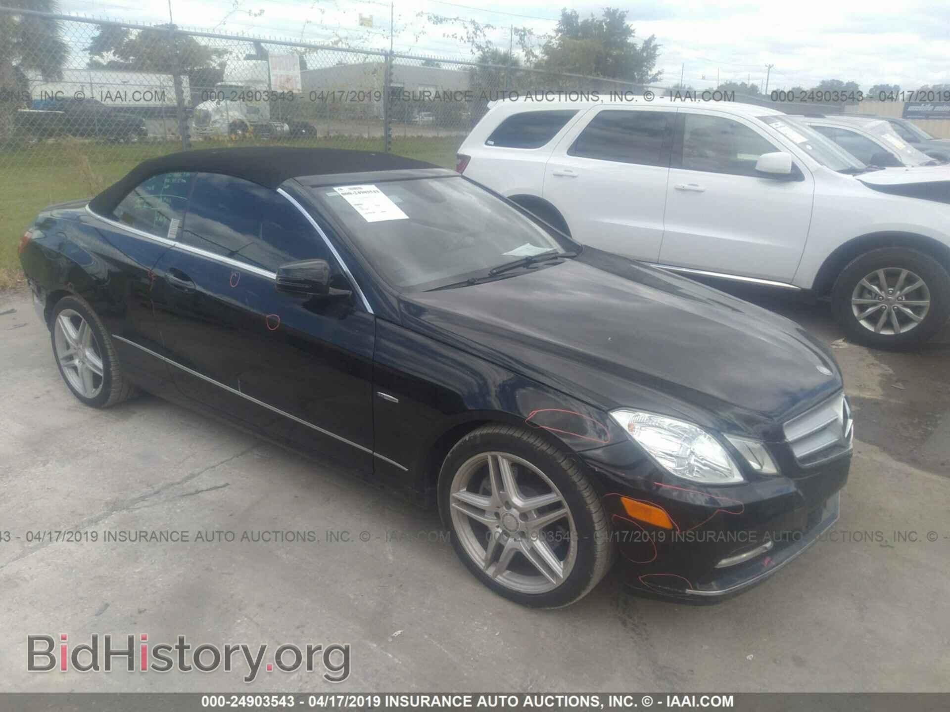 Photo WDDKK5KF4CF181385 - MERCEDES-BENZ E 2012