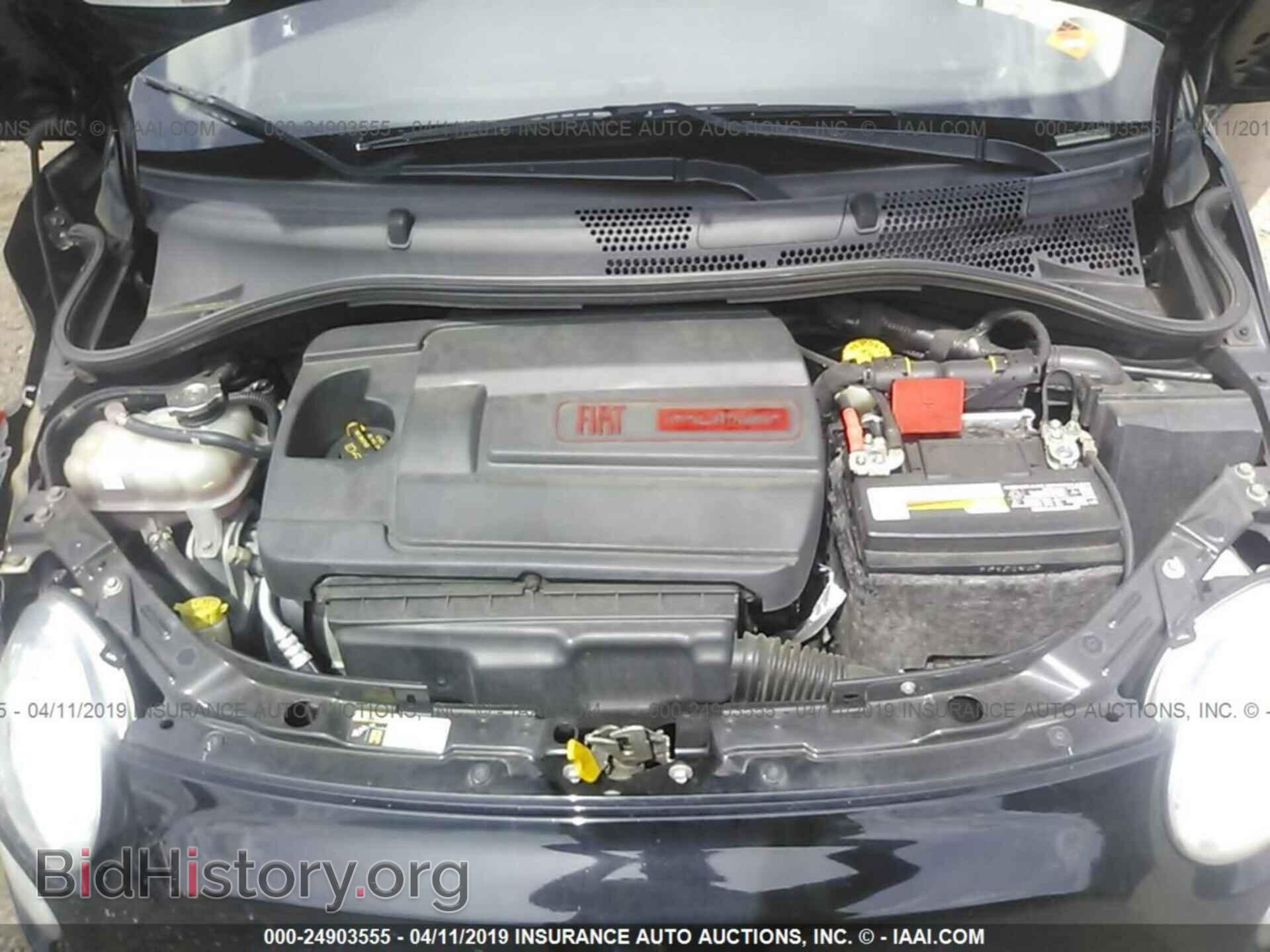 2015 FIAT 500 - VIN: 3C3CFFAR9FT585933 - Фото 10