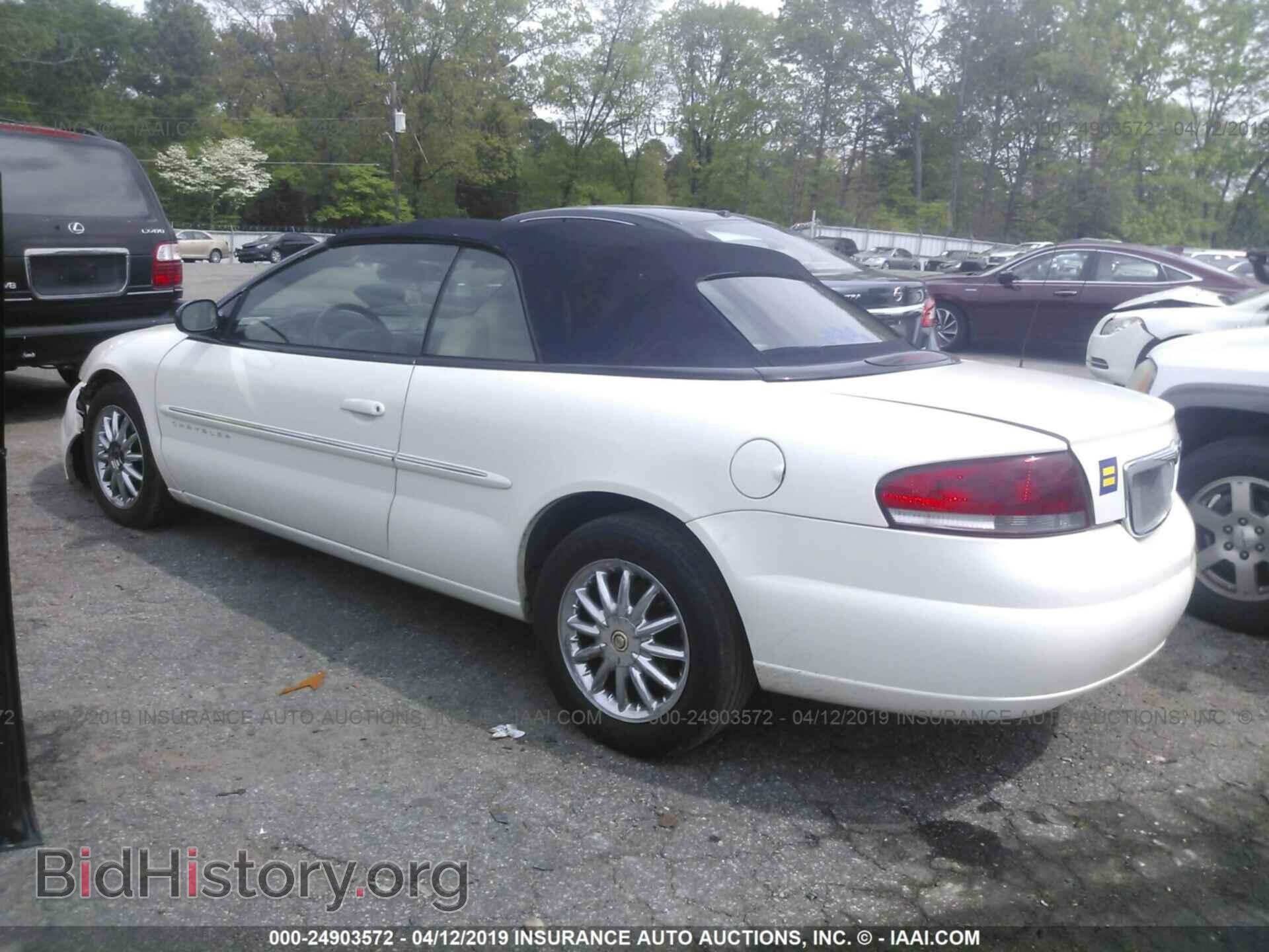 2001 CHRYSLER SEBRING - VIN: 1C3EL65UX1N676833 - Photo 3