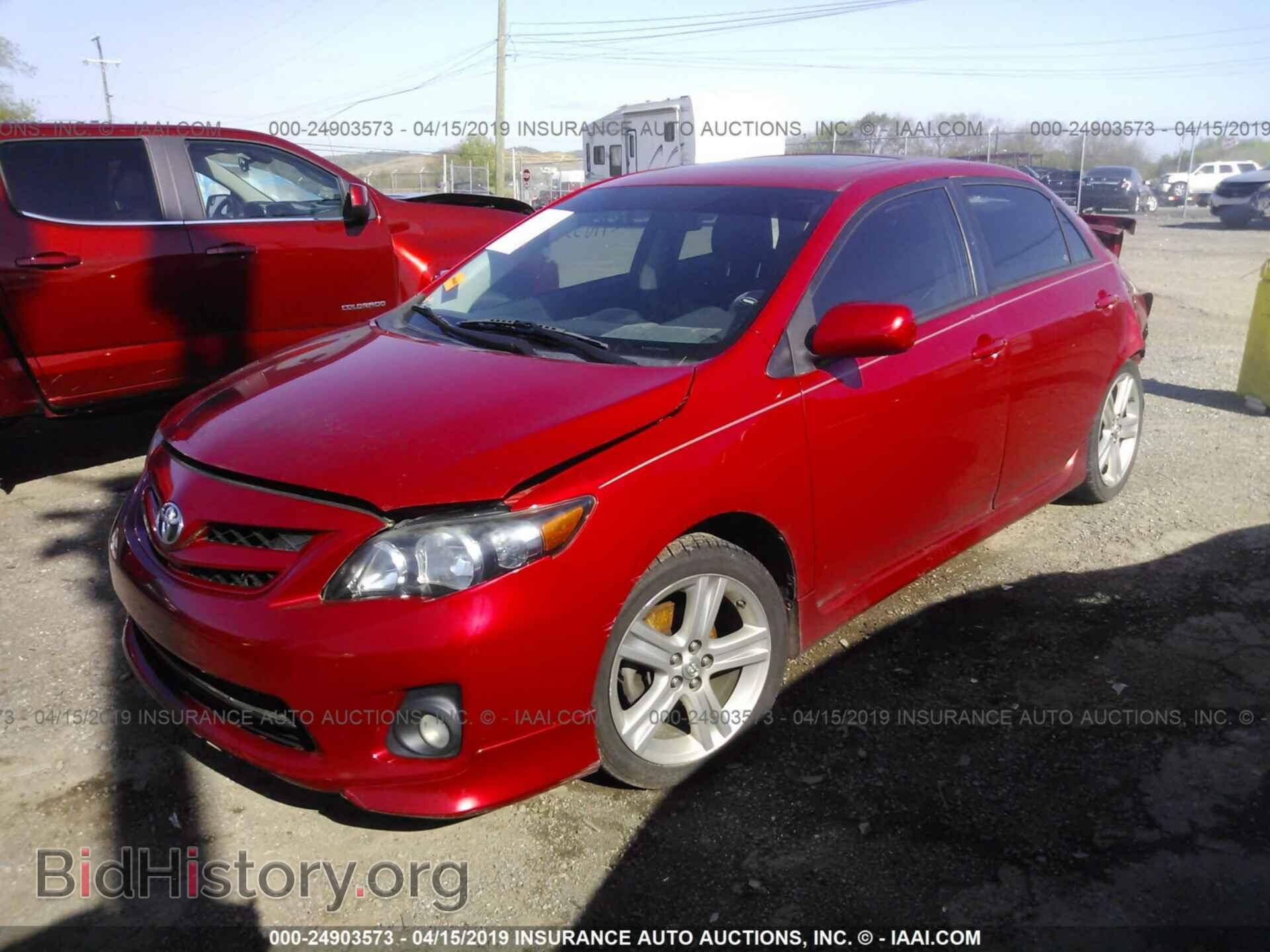 2013 TOYOTA COROLLA - VIN: 2T1BU4EE0DC989650 - Фото 2