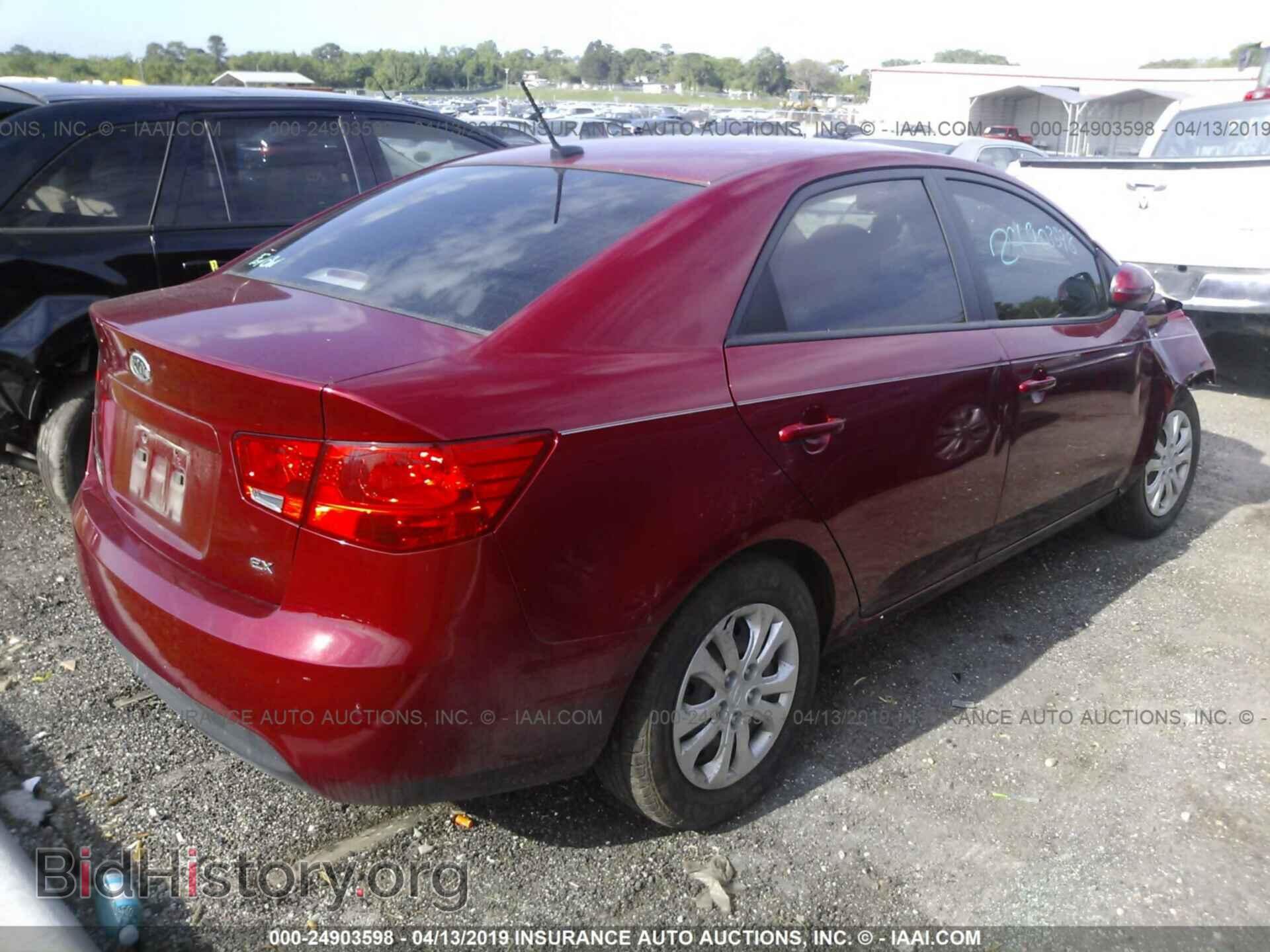 2011 KIA FORTE - VIN: KNAFU4A21B5394925 - Фото 4