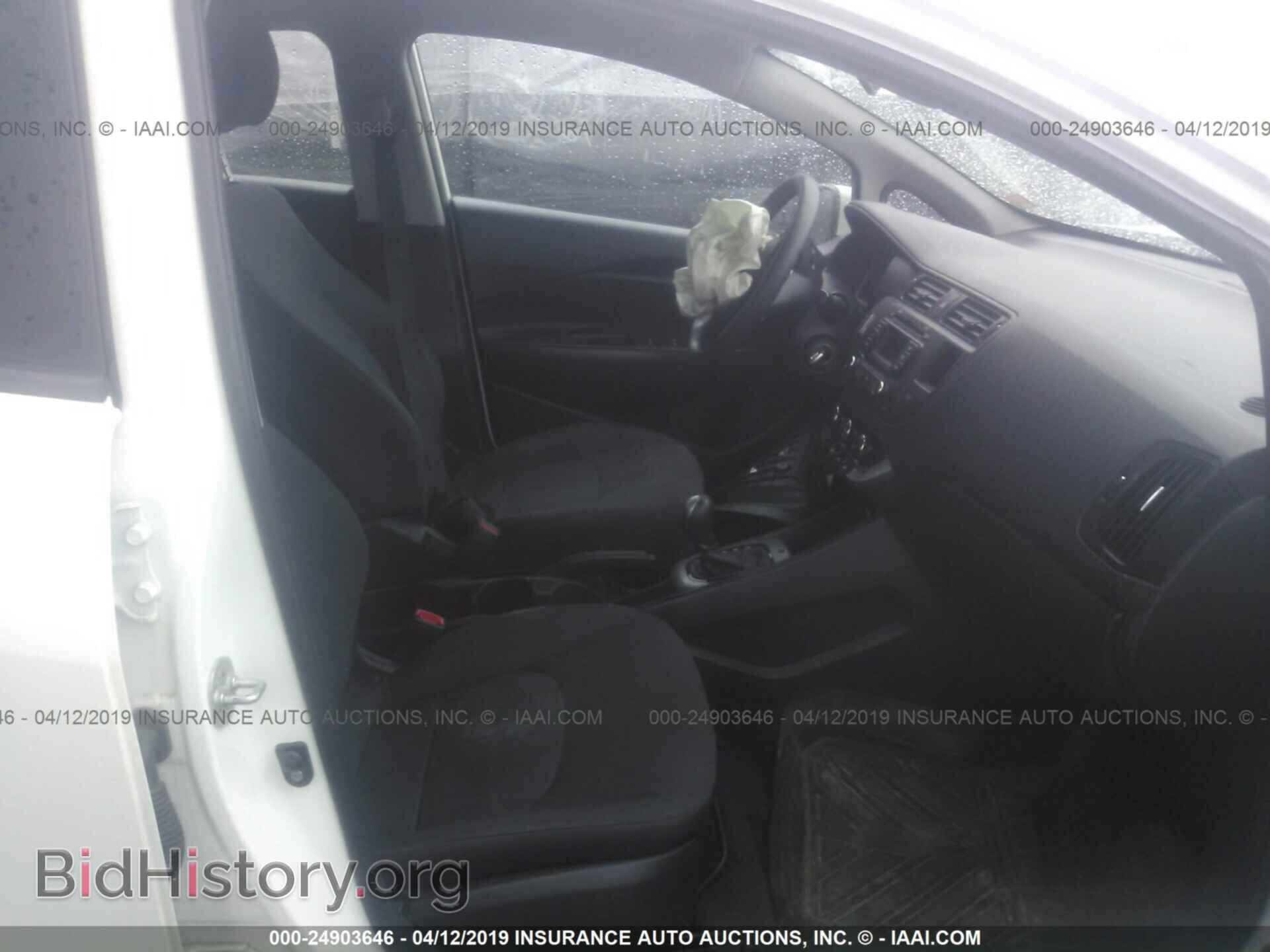2014 KIA RIO - VIN: KNADM4A33E6419886 - Фото 5