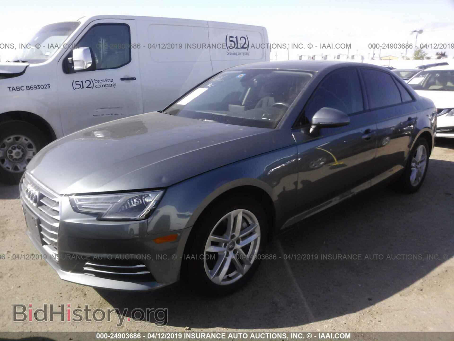 2017 AUDI A4 - VIN: WAUANAF4XHN042709 - Фото 2