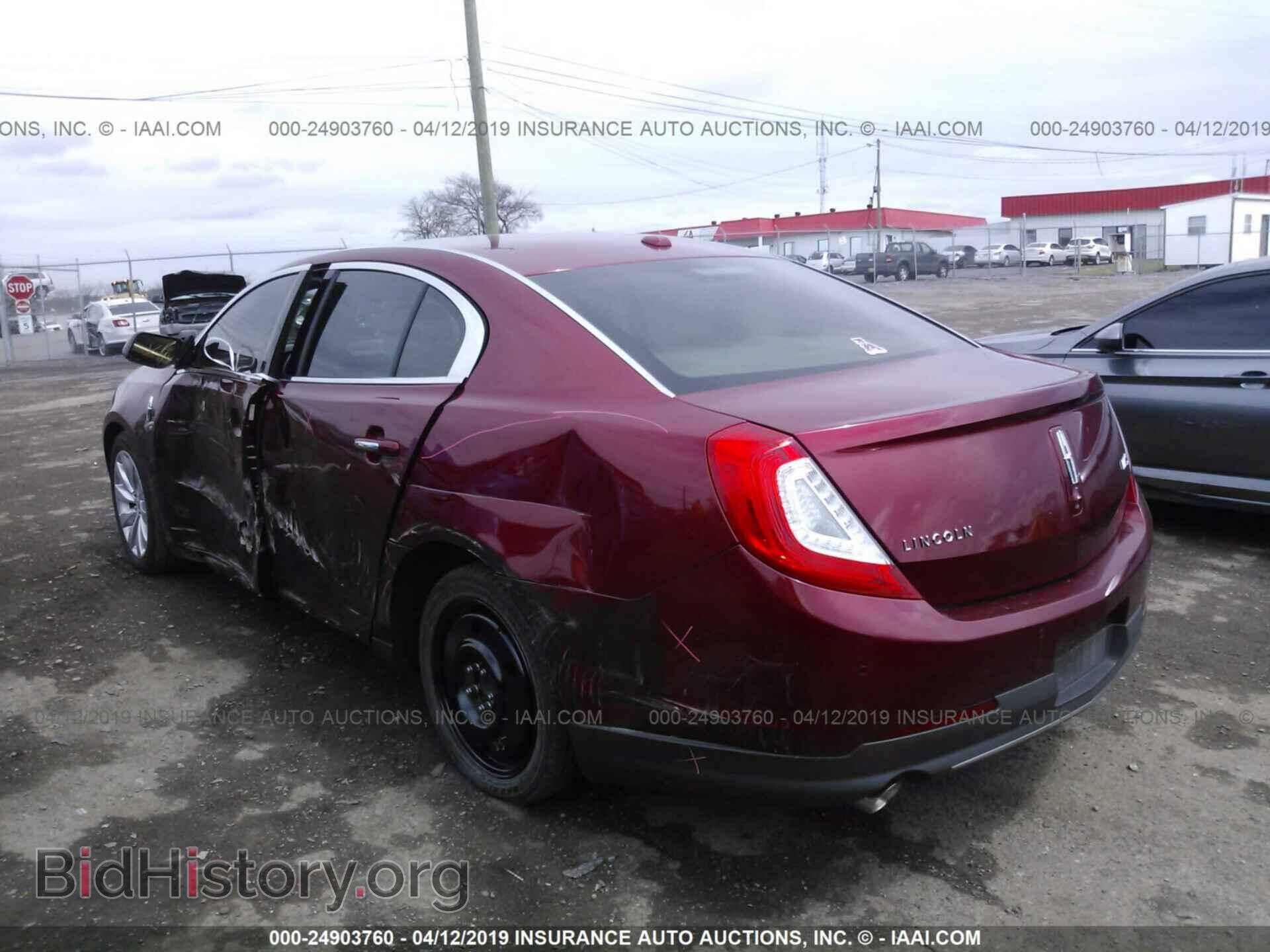 2013 LINCOLN MKS - VIN: 1LNHL9DK0DG612976 - Photo 3