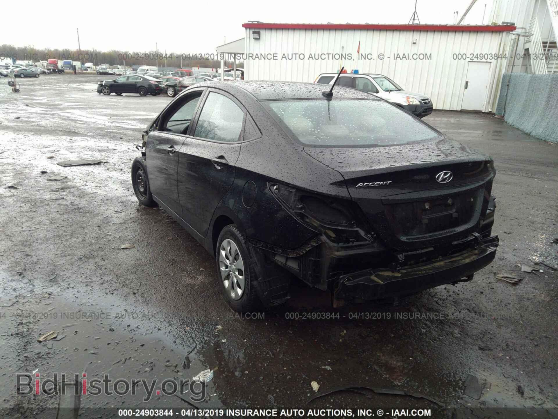 2015 HYUNDAI ACCENT - VIN: KMHCT4AE9FU928814 - Фото 3
