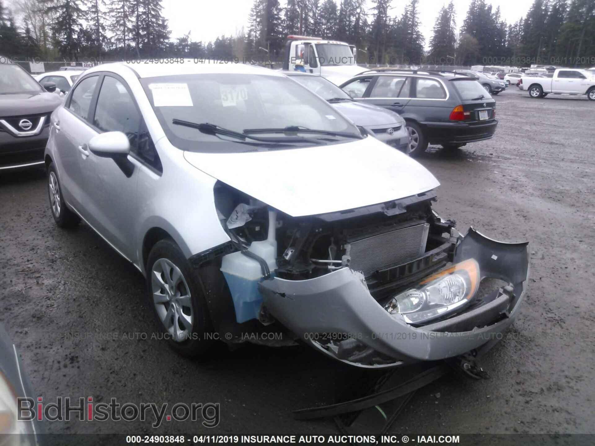 Photo KNADM5A3XD6101980 - KIA RIO 2013
