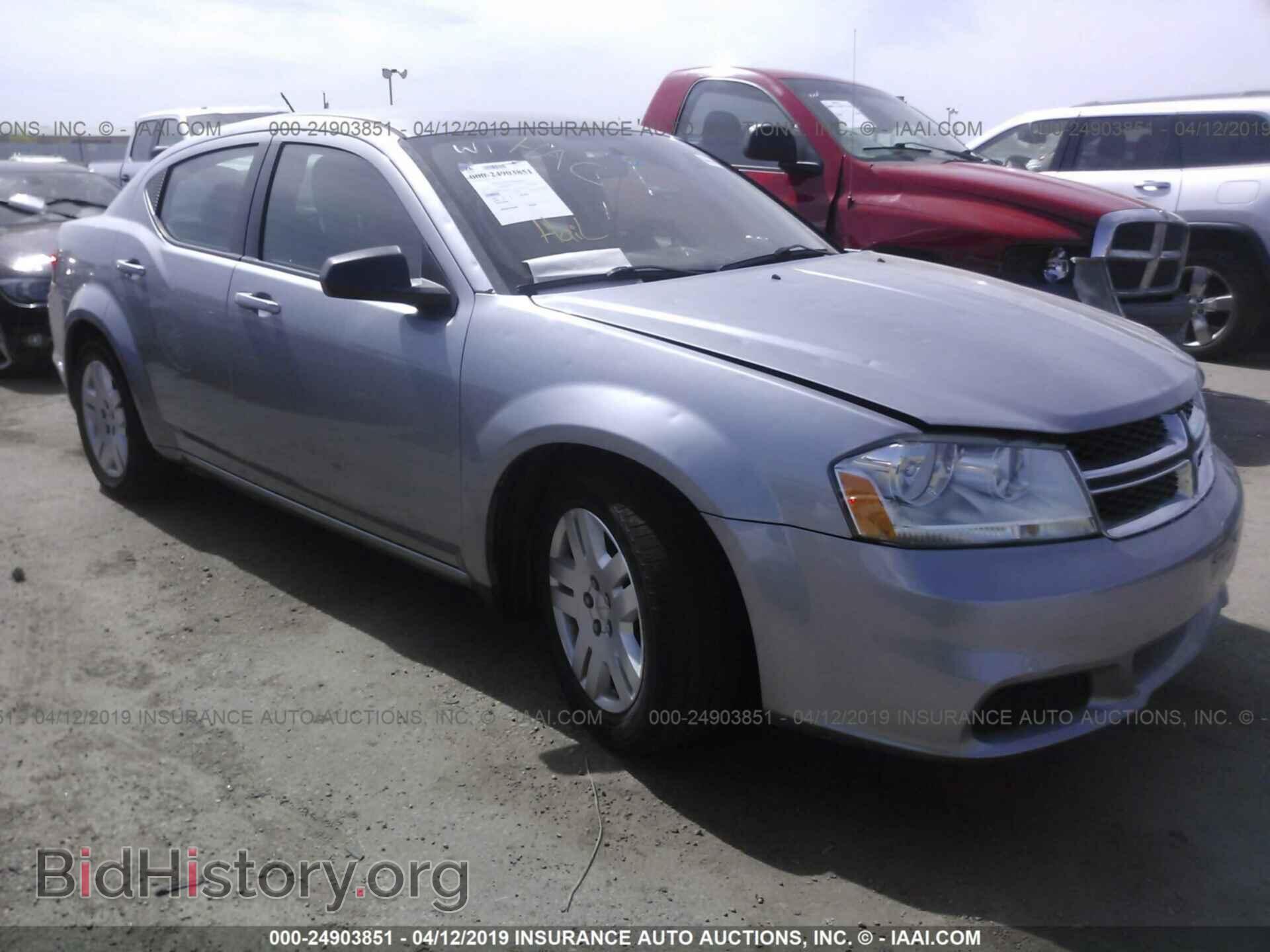 Photo 1C3CDZAB0DN752011 - DODGE AVENGER 2013