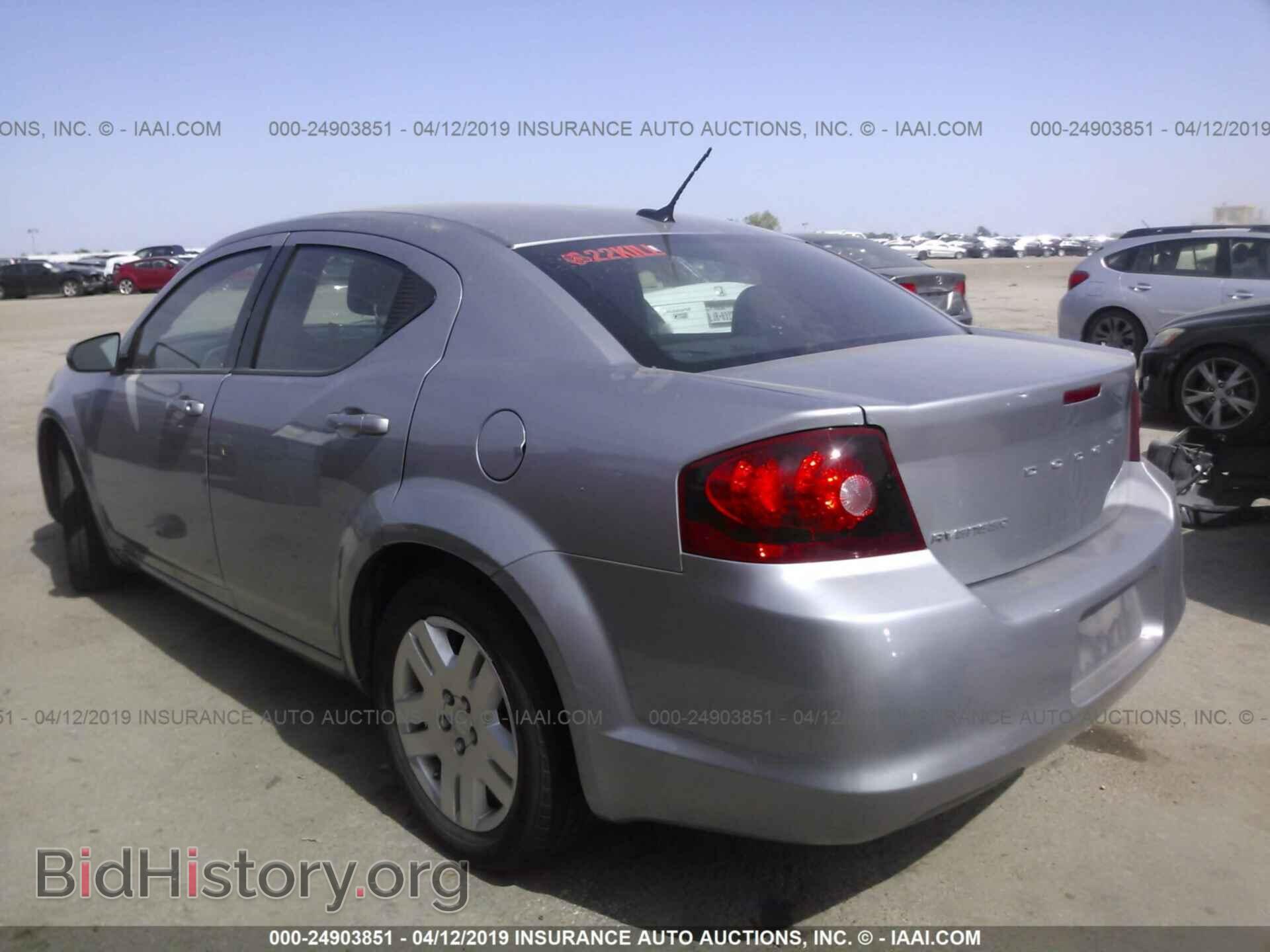 2013 DODGE AVENGER - VIN: 1C3CDZAB0DN752011 - Фото 3