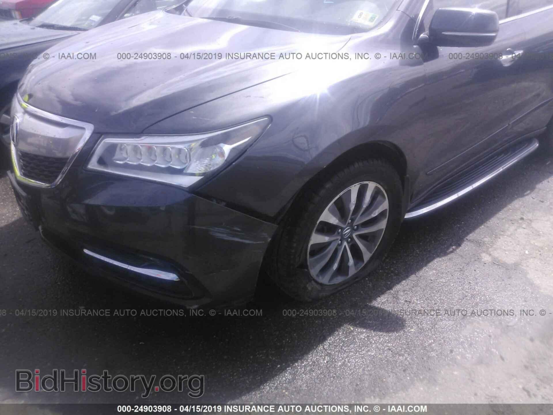 2014 ACURA MDX - VIN: 5FRYD4H42EB004497 - Фото 6