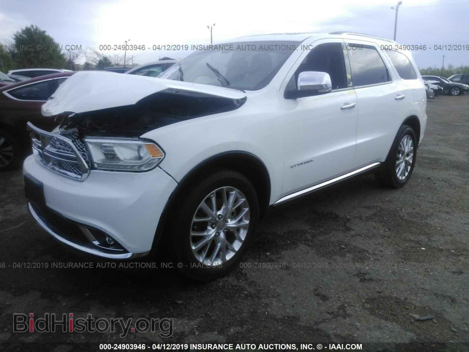 2014 DODGE DURANGO - VIN: 1C4RDJEG7EC391127 - Фото 2