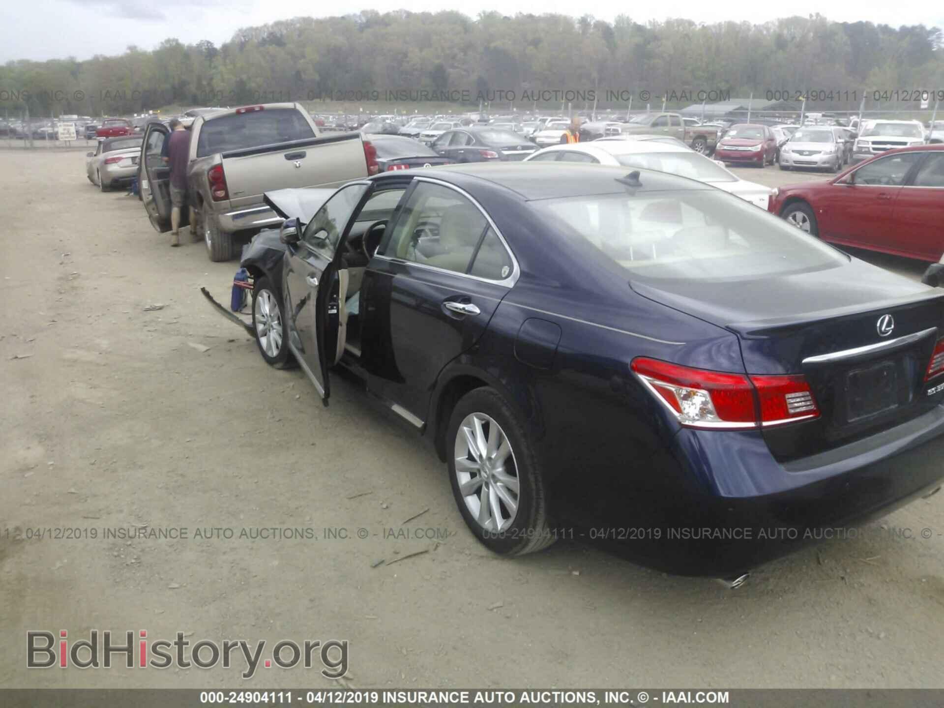 2011 LEXUS ES - VIN: JTHBK1EG9B2440741 - Фото 3