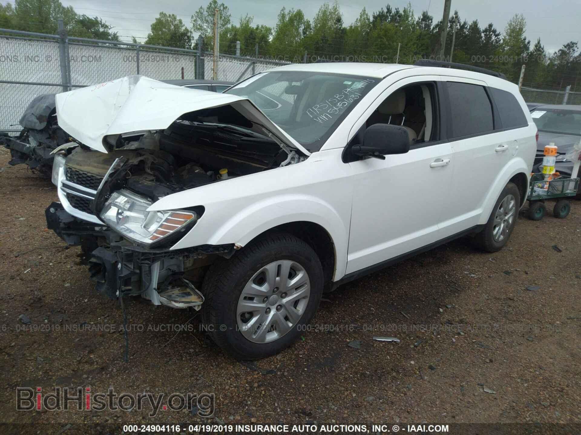 2017 DODGE JOURNEY - VIN: 3C4PDCAB3HT545631 - Фото 2