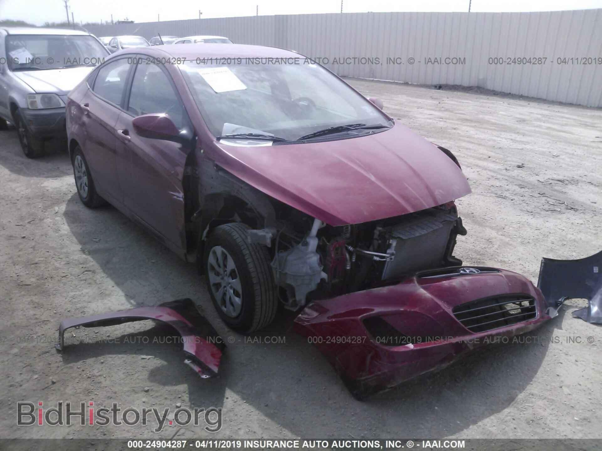 Фотография KMHCT4AE1HU346628 - HYUNDAI ACCENT 2017