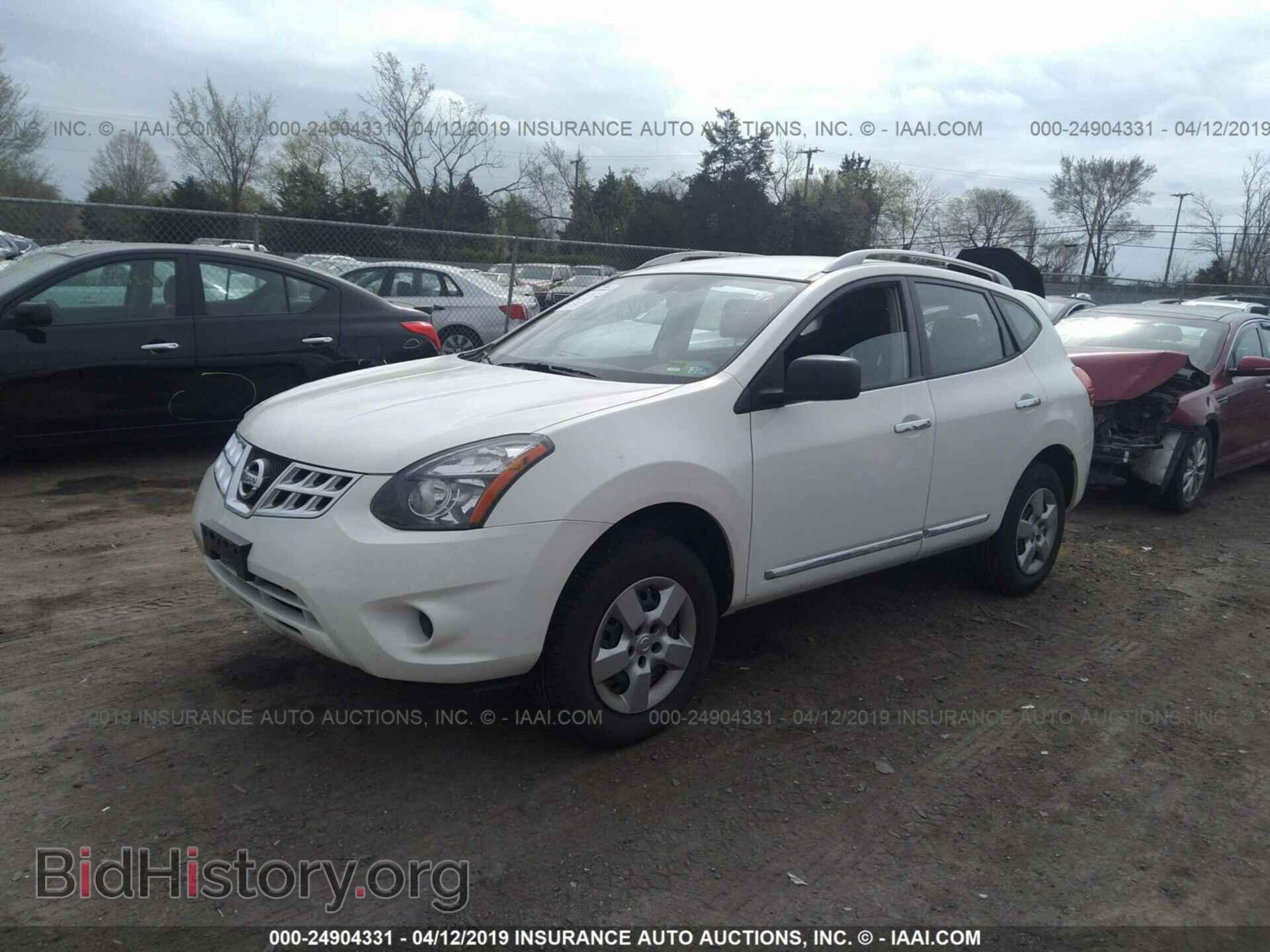 2014 NISSAN ROGUE SELECT - VIN: JN8AS5MV2EW700497 - Фото 2
