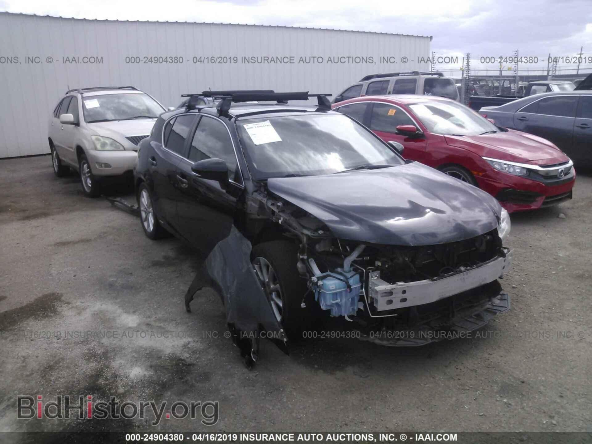Фотография JTHKD5BH3D2136189 - LEXUS CT 2013
