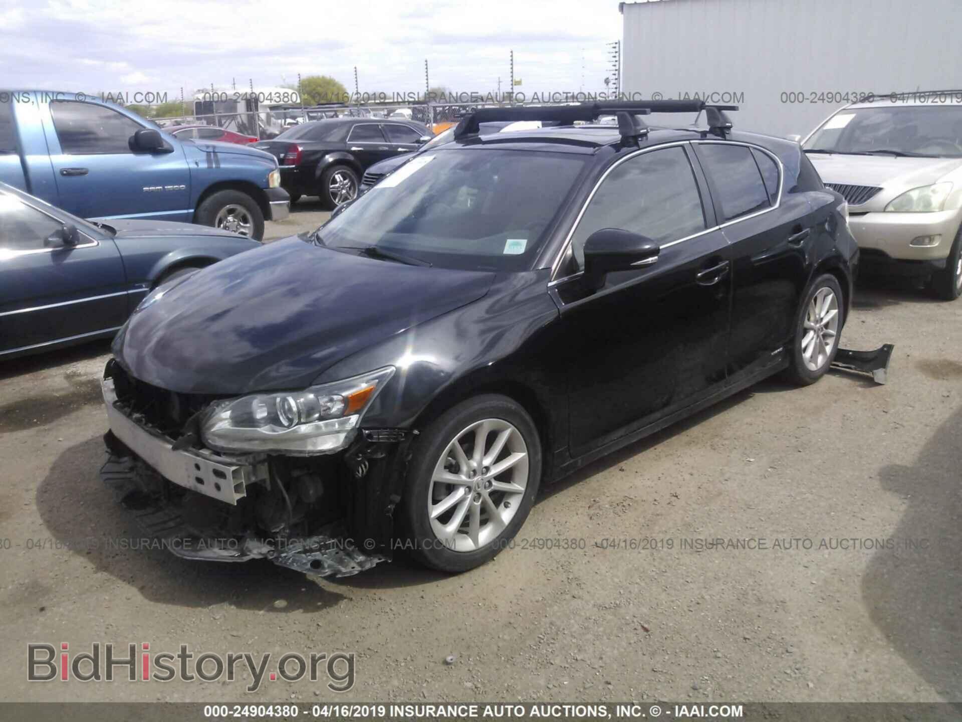 2013 LEXUS CT - VIN: JTHKD5BH3D2136189 - Photo 2