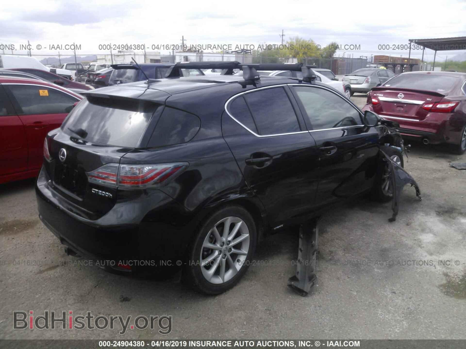 2013 LEXUS CT - VIN: JTHKD5BH3D2136189 - Photo 4