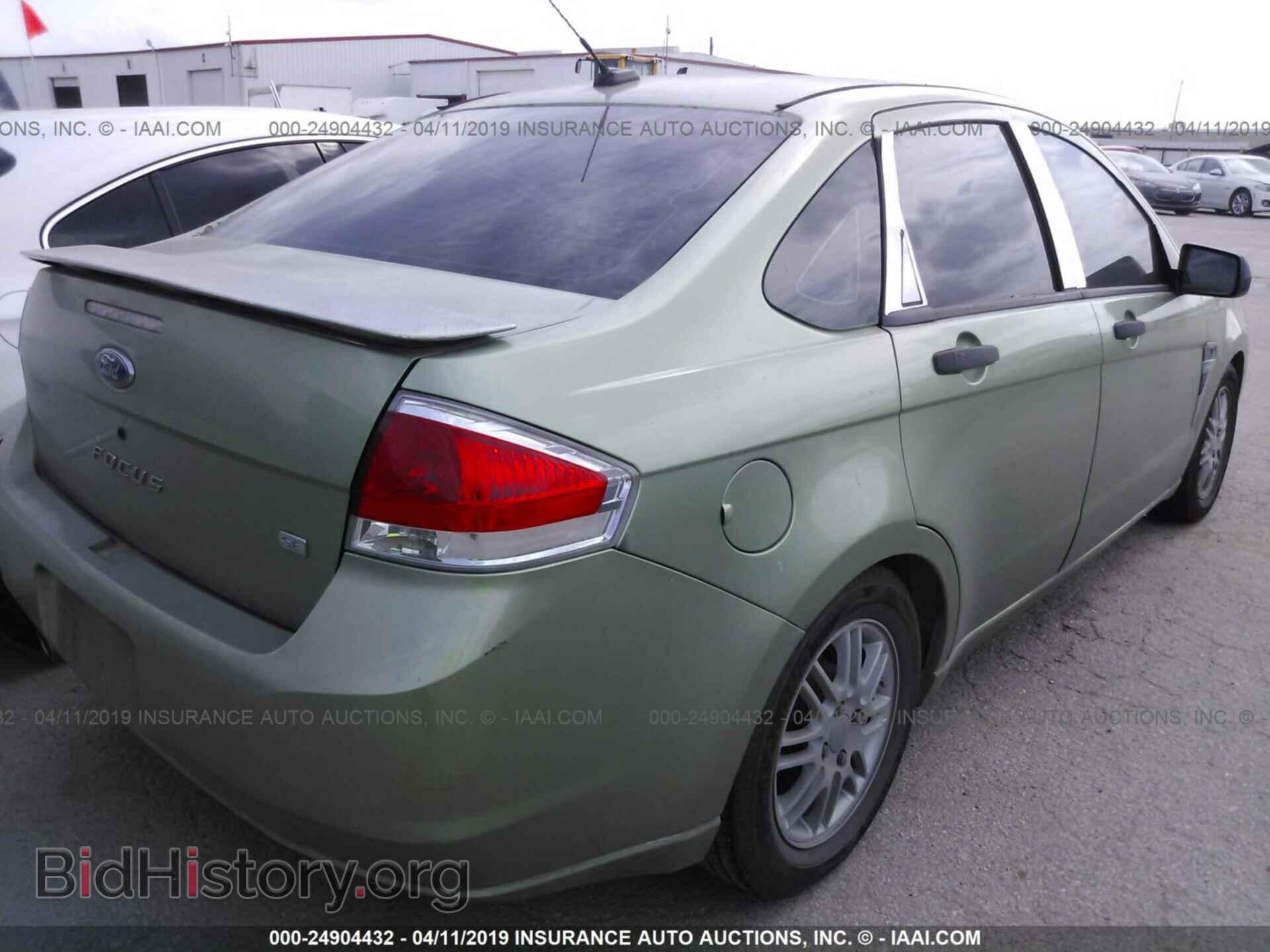 2008 FORD FOCUS - VIN: 1FAHP35N98W151129 - Фото 4