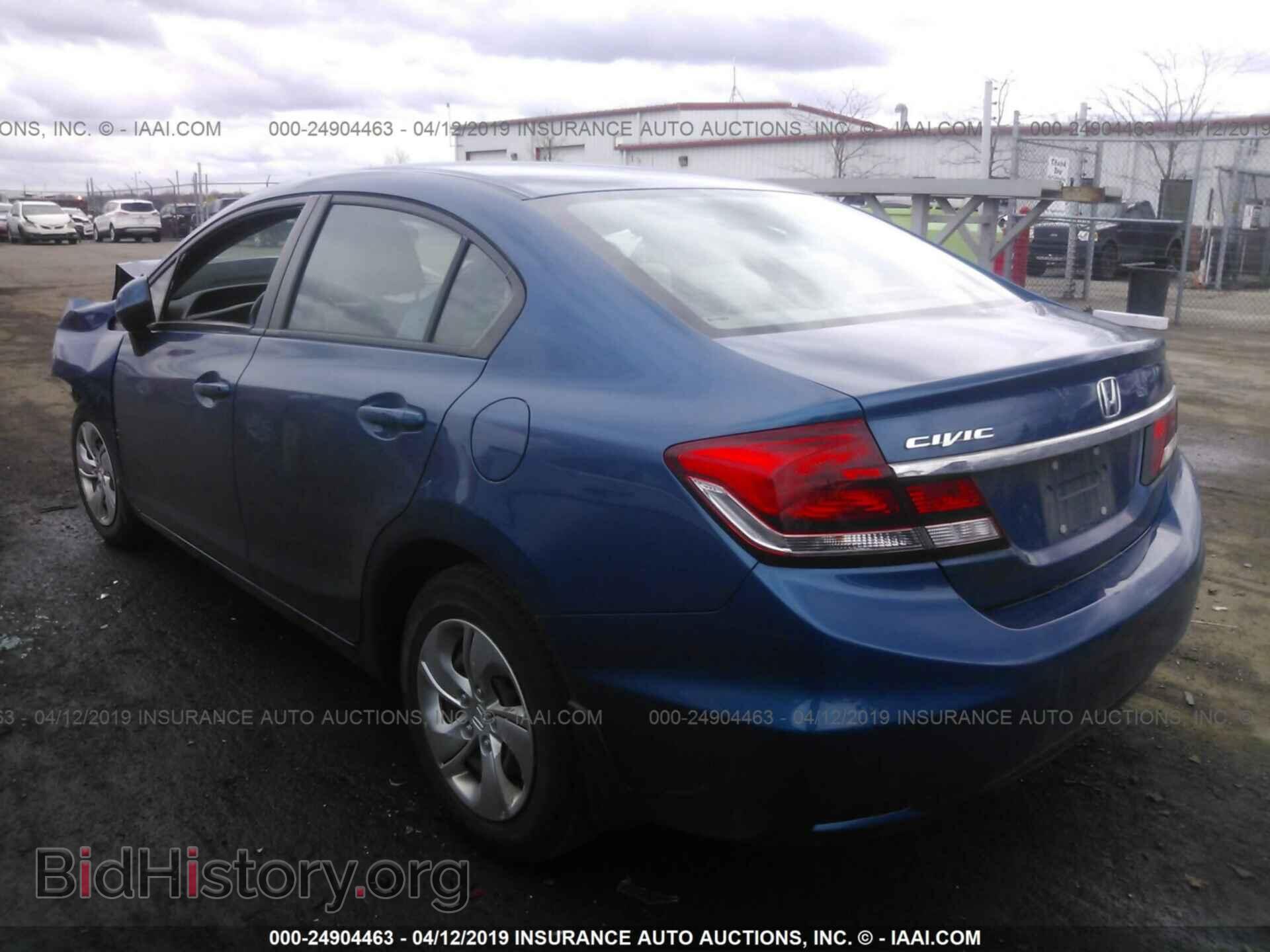 2013 HONDA CIVIC - VIN: 19XFB2F56DE030488 - Фото 3