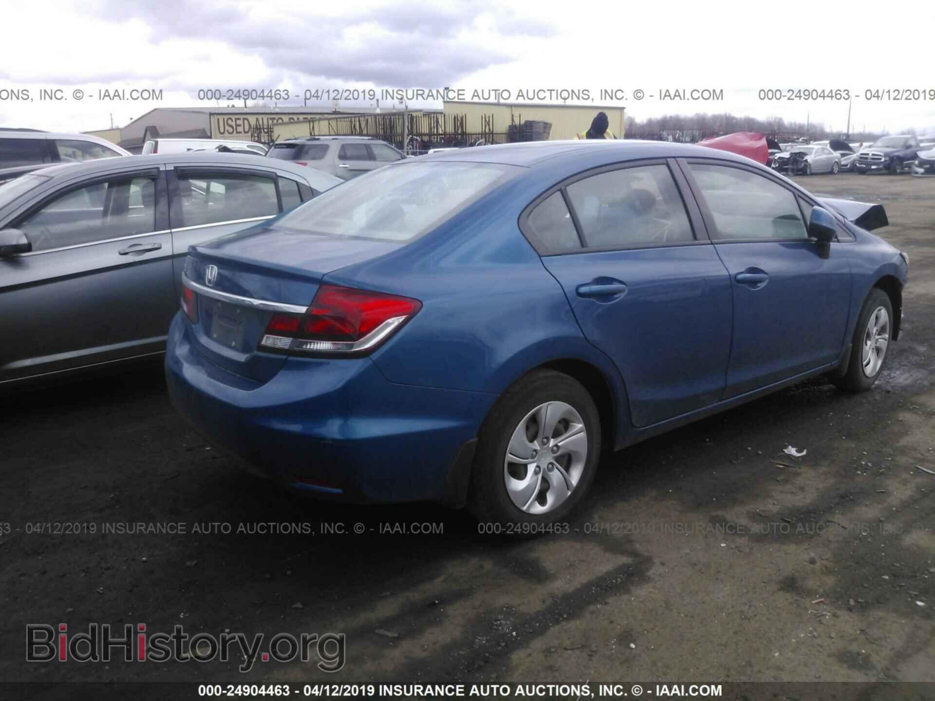 2013 HONDA CIVIC - VIN: 19XFB2F56DE030488 - Фото 4