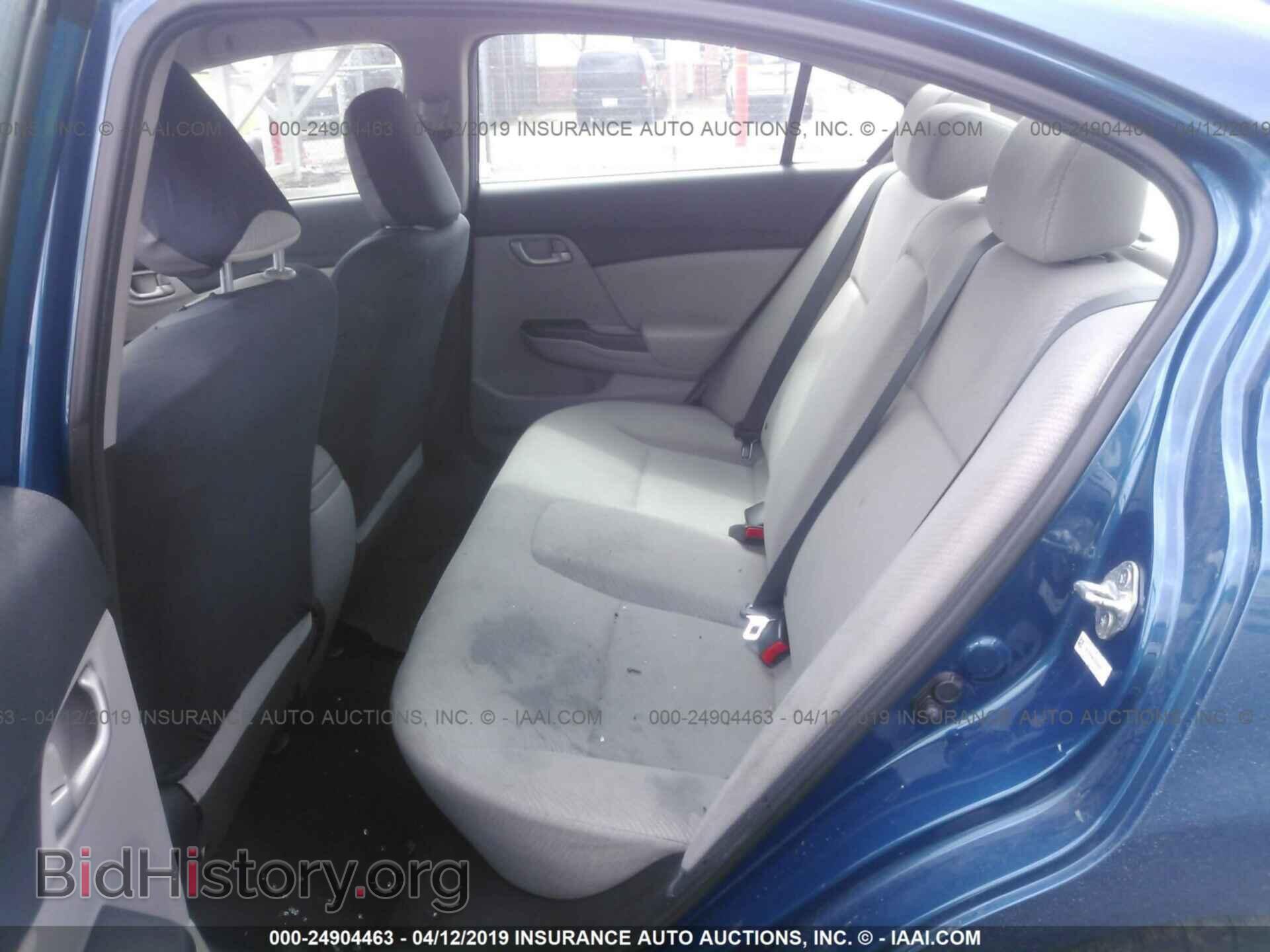 2013 HONDA CIVIC - VIN: 19XFB2F56DE030488 - Фото 8
