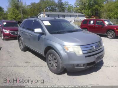 2007 Ford EDGE SEL, gray — VIN 2FMDK38C87BB64015, IAAI