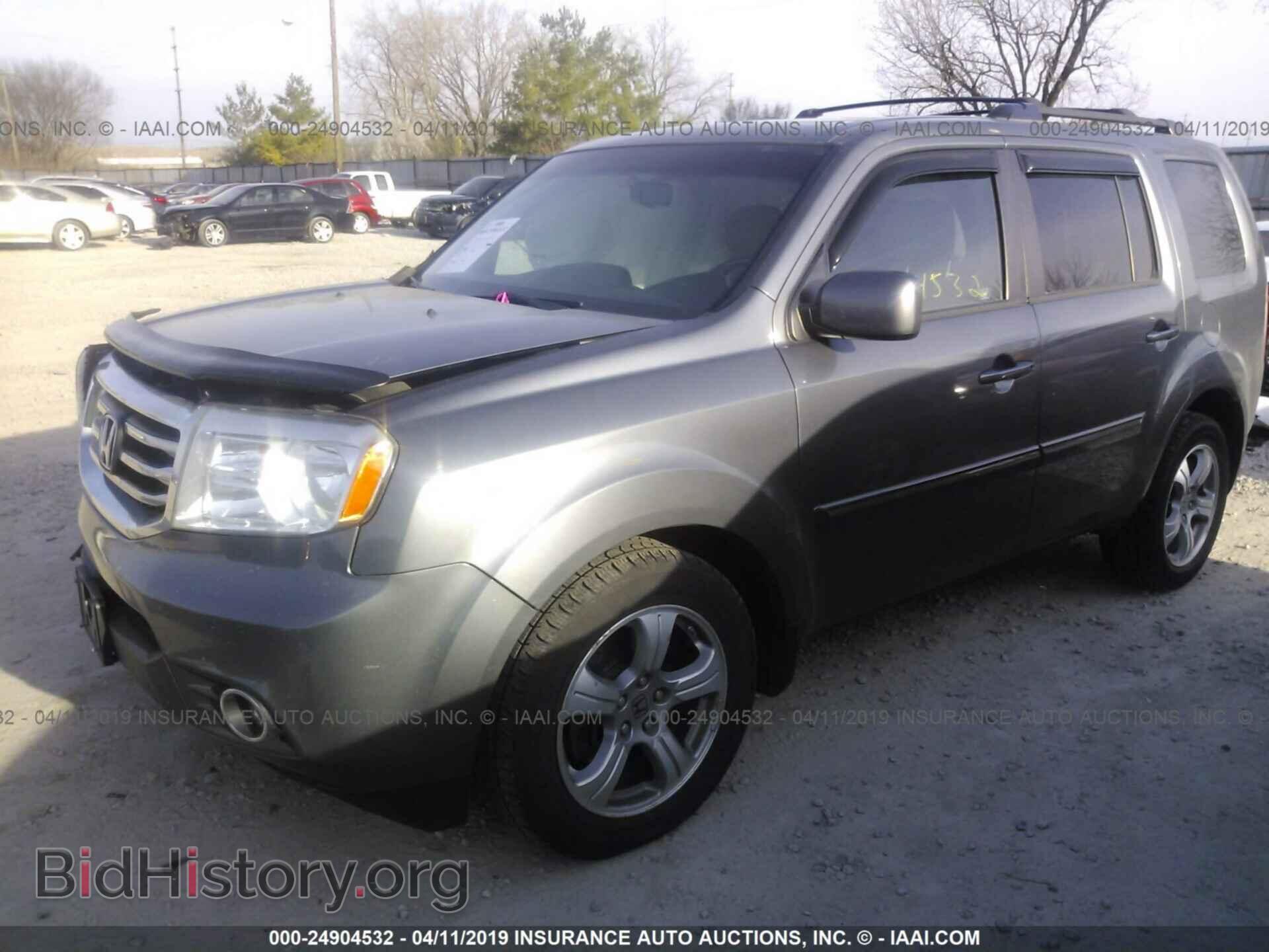 2012 HONDA PILOT - VIN: 5FNYF4H75CB023290 - Фото 2
